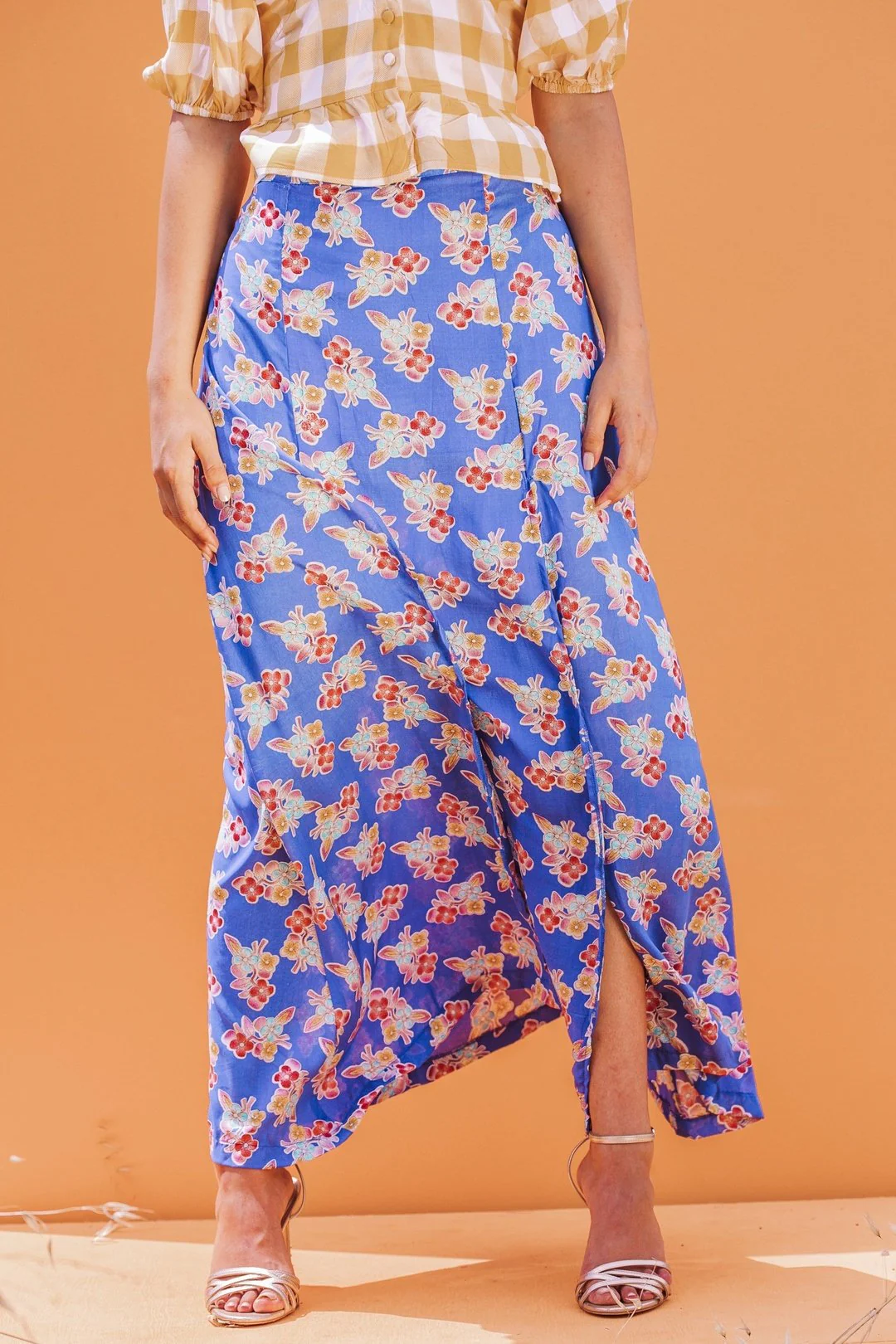 BLOOM Floral Maxi Split Skirt - Image 8