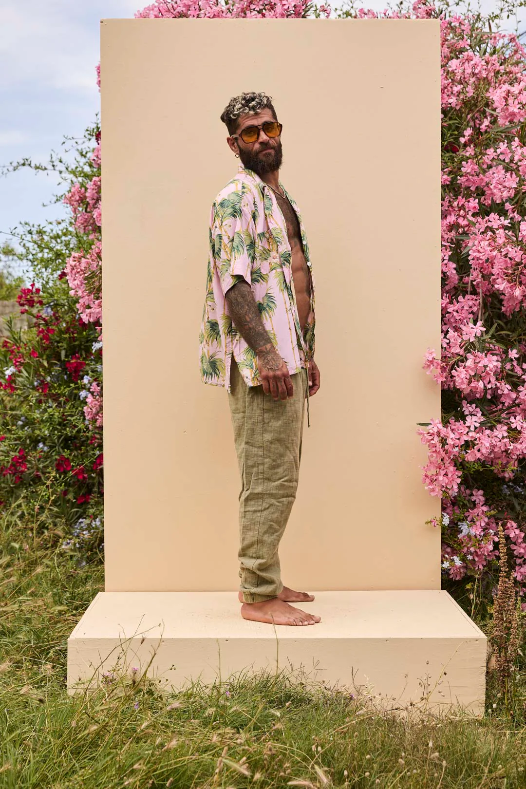 BOX Shirt - Palm print - Image 4