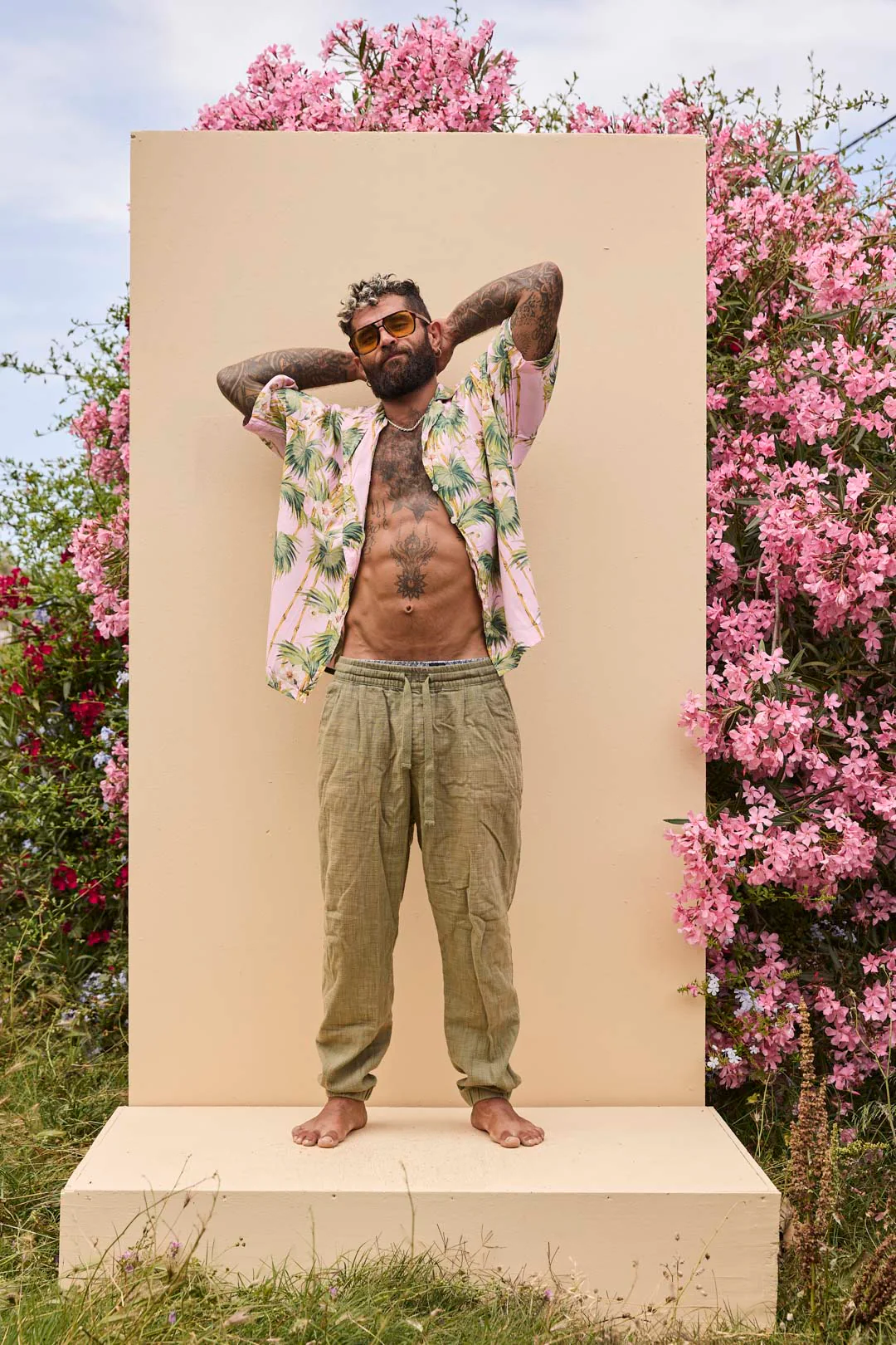 BOX Shirt - Palm print - Image 5