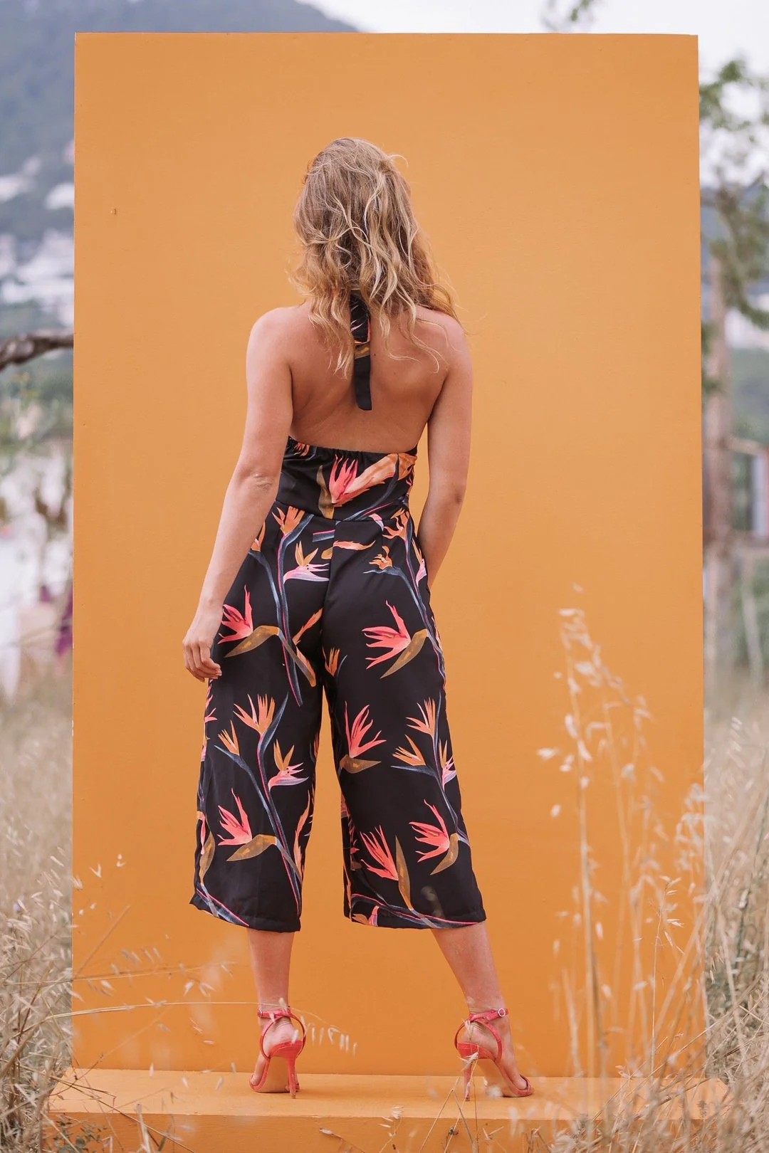 CASABLANCA - BLACK BAMBOO JUMPSUIT - Image 5