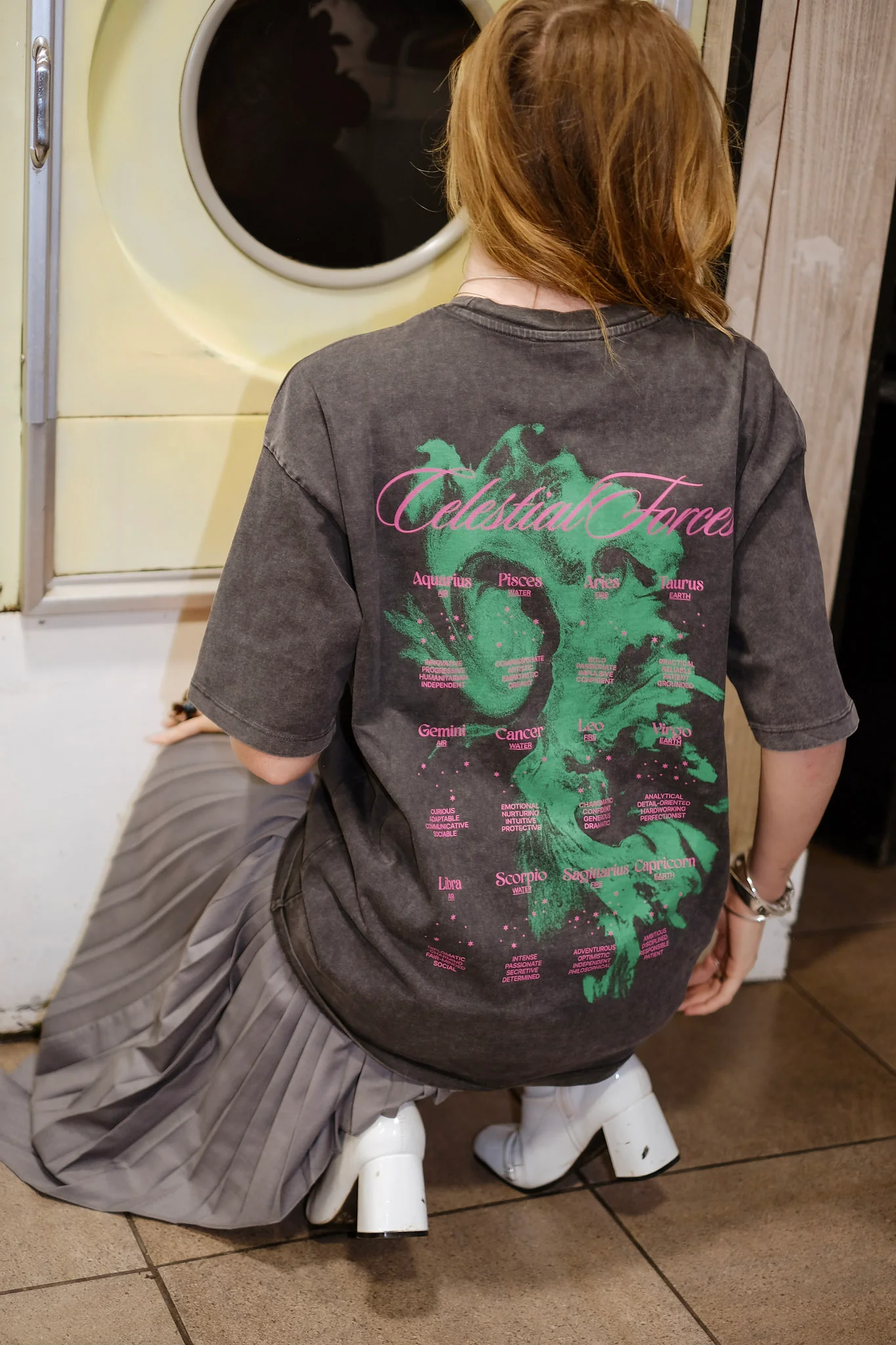 Celestial Tee - Black - Image 9