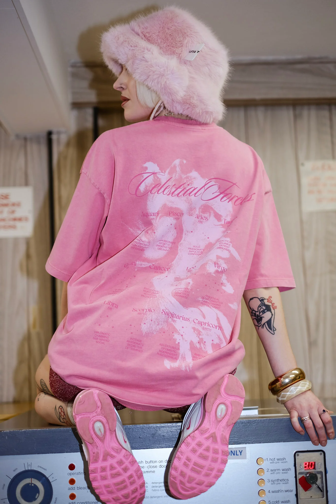 Celestial Tee - Pink - Image 5