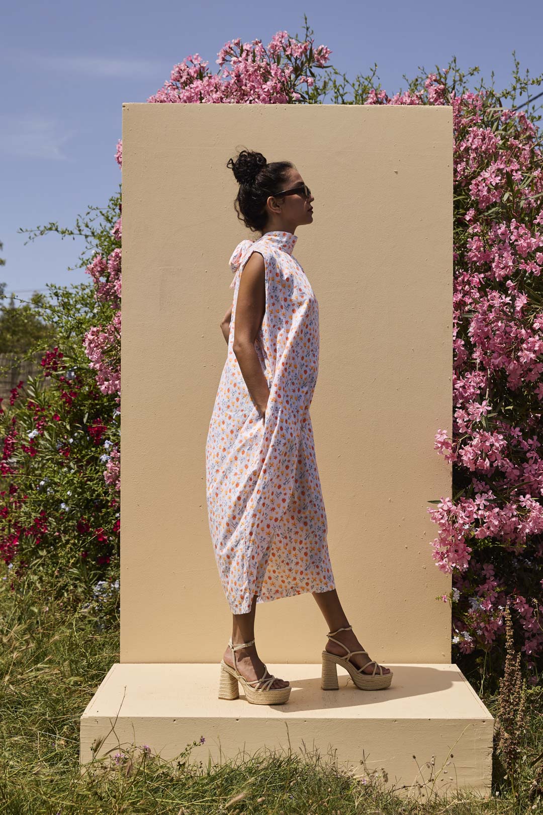 Clara in Strawberry Garden Print - Image 5