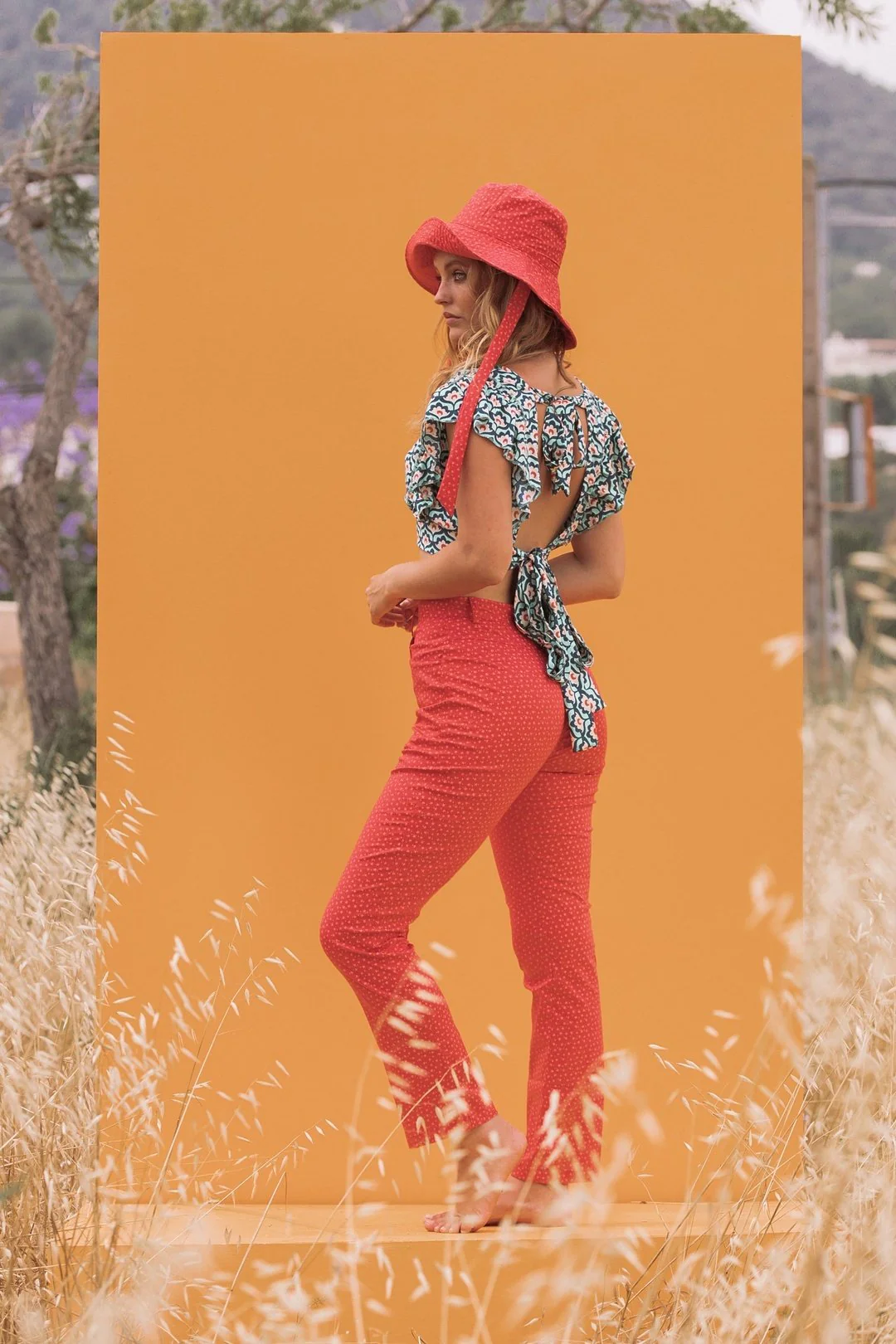 BRIMA Red Bucket Hat - Image 3