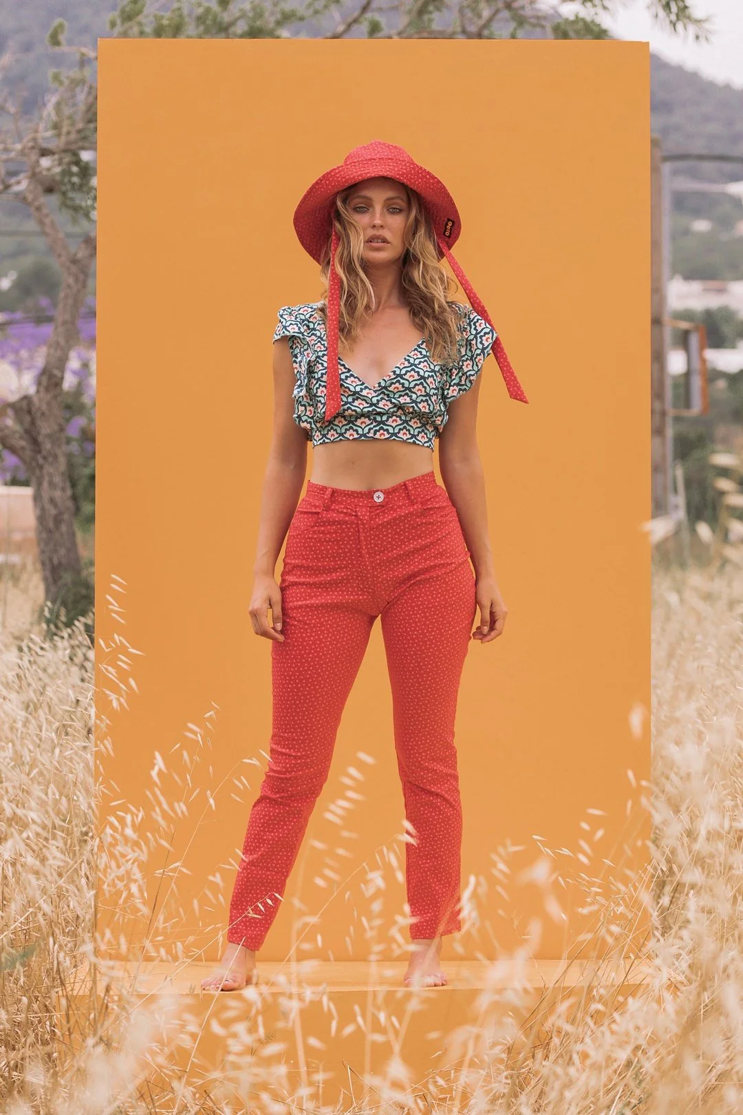 BRIMA Red Bucket Hat - Image 4