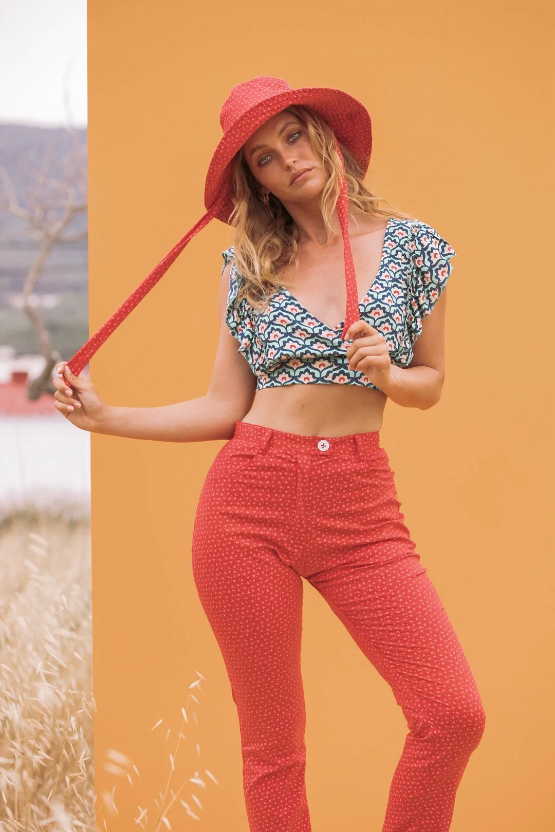 BRIMA Red Bucket Hat - Image 5
