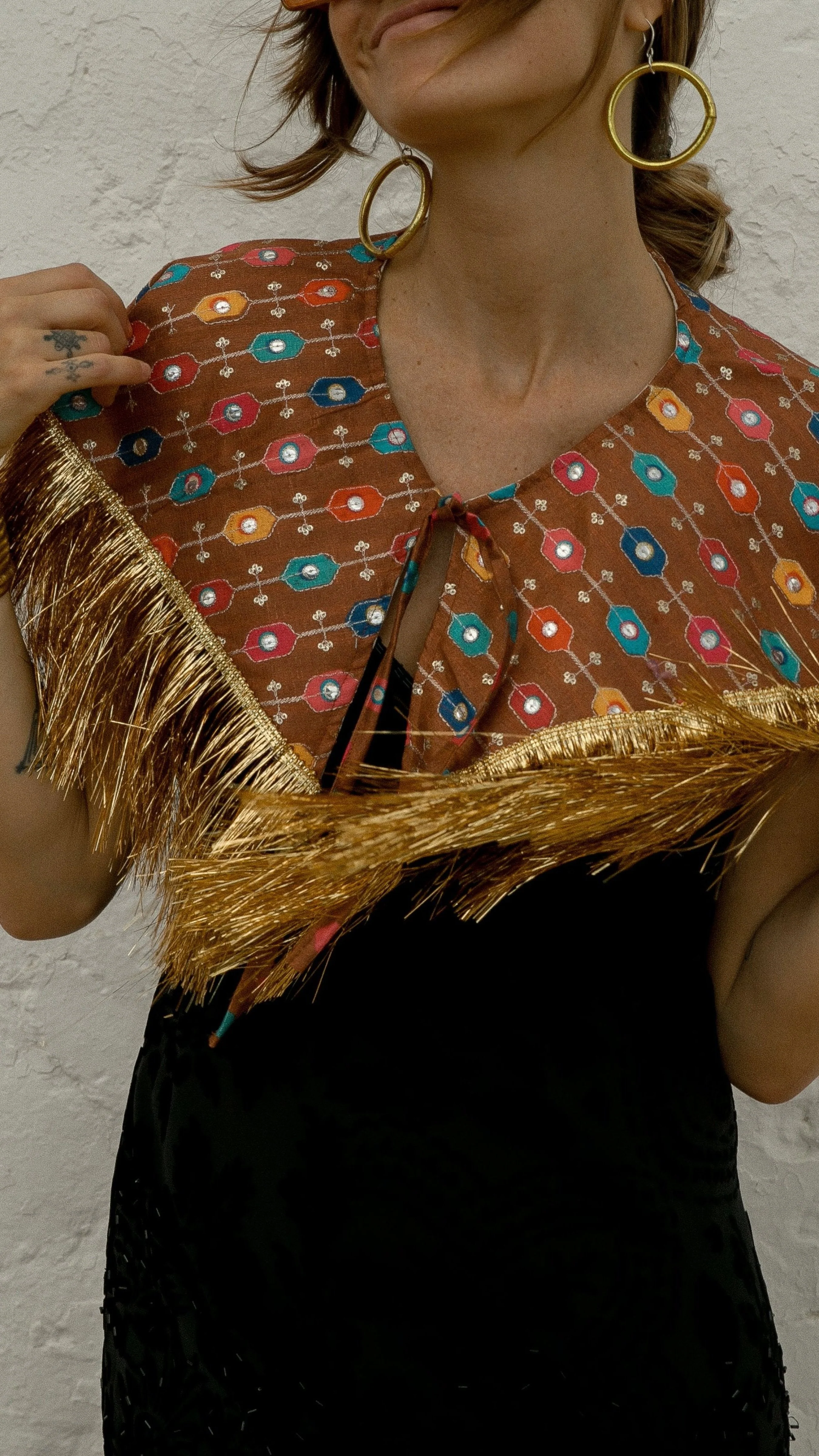 Danza collar - Brown rainbow - Image 2