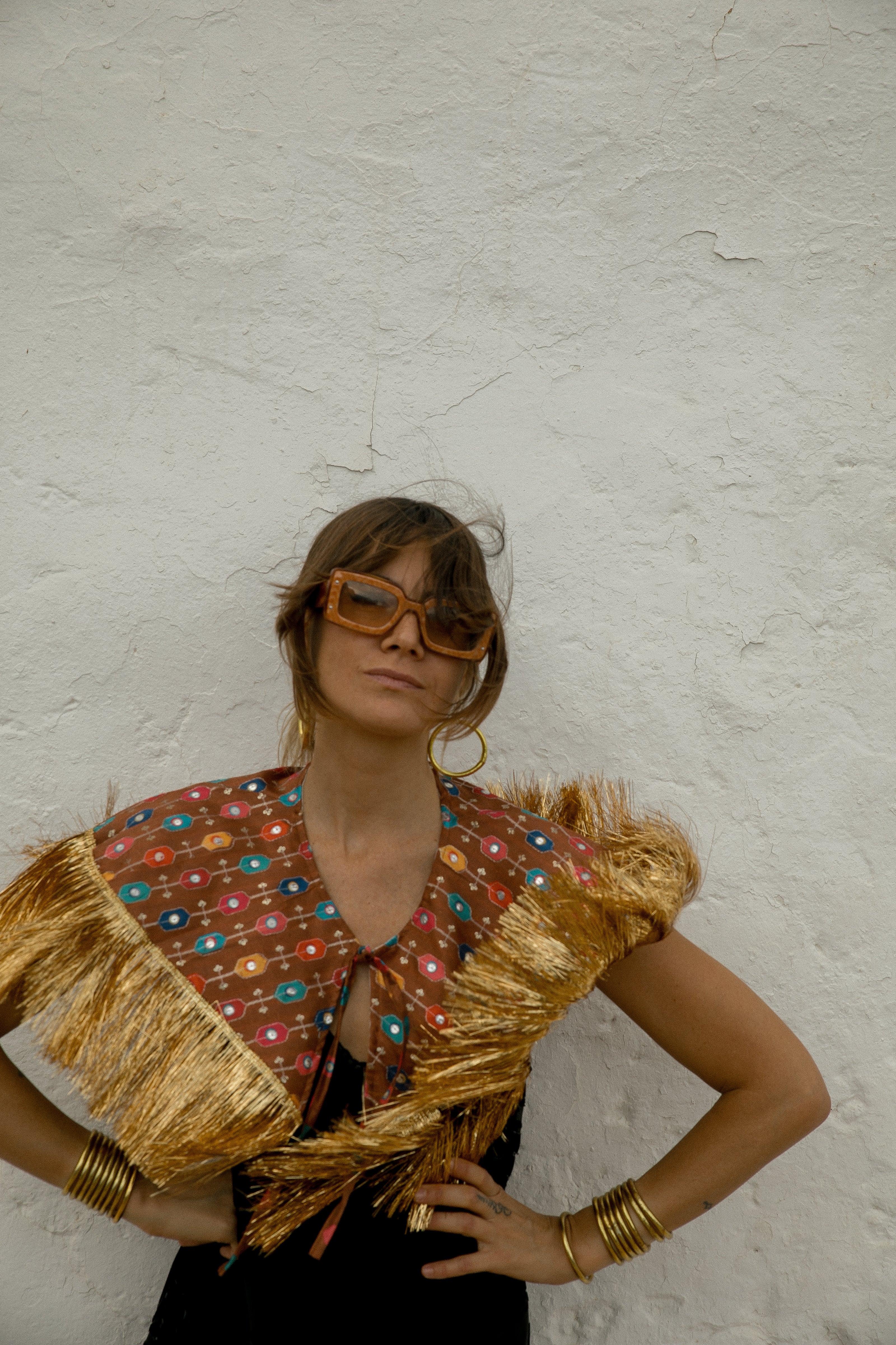 Danza collar - Brown rainbow - Image 4