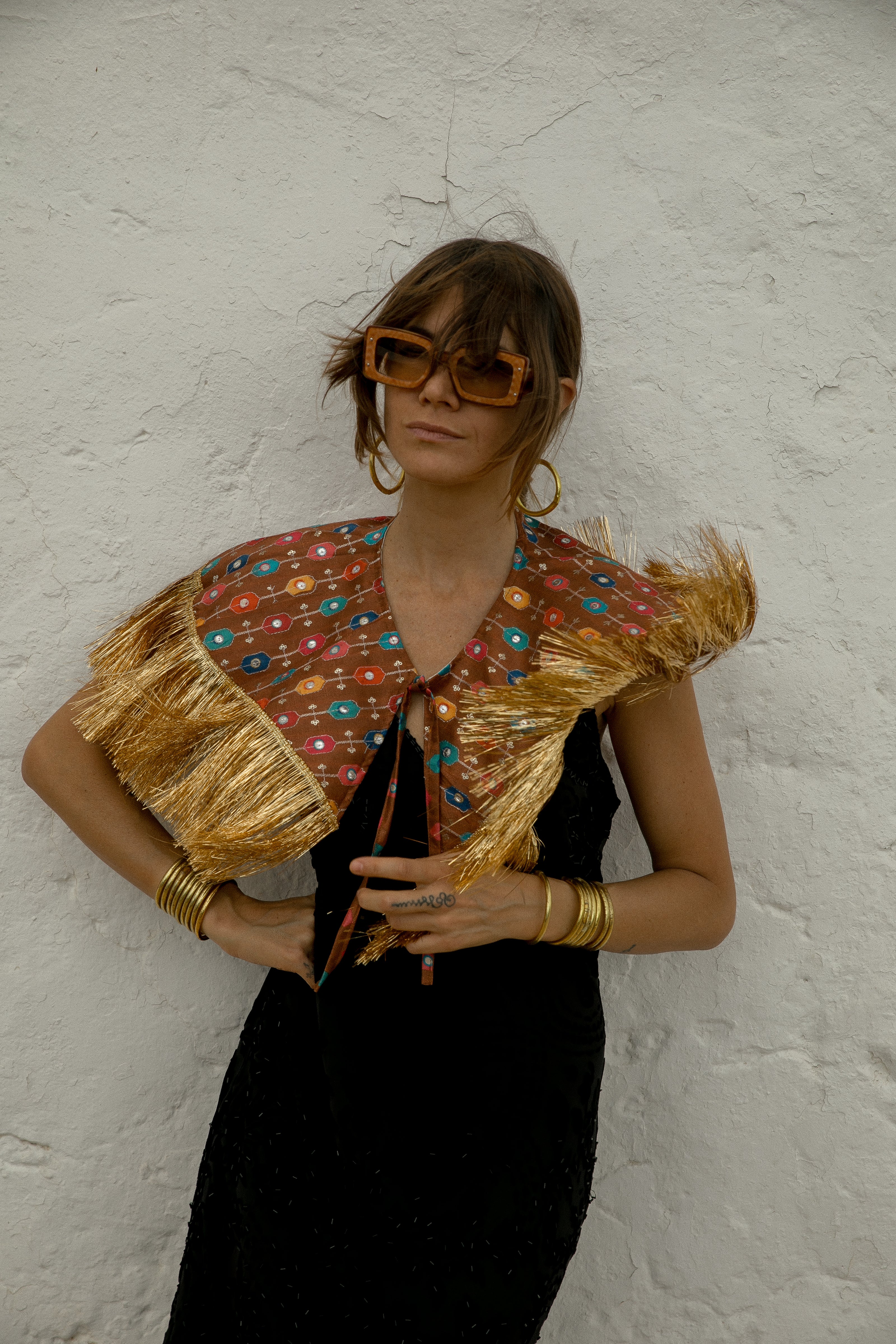 Danza collar - Brown rainbow - Image 5