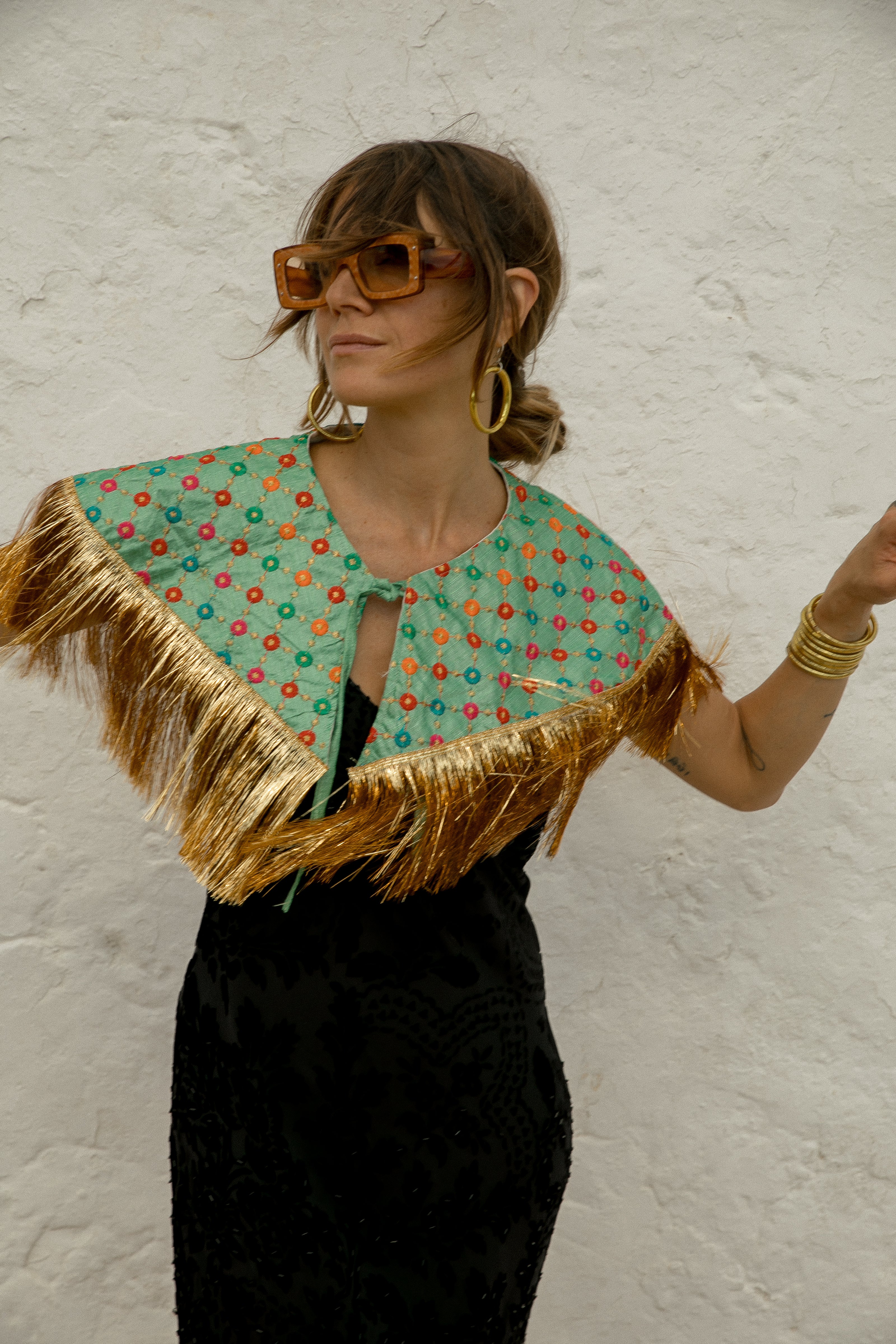 Danza collar - Mint rainbow