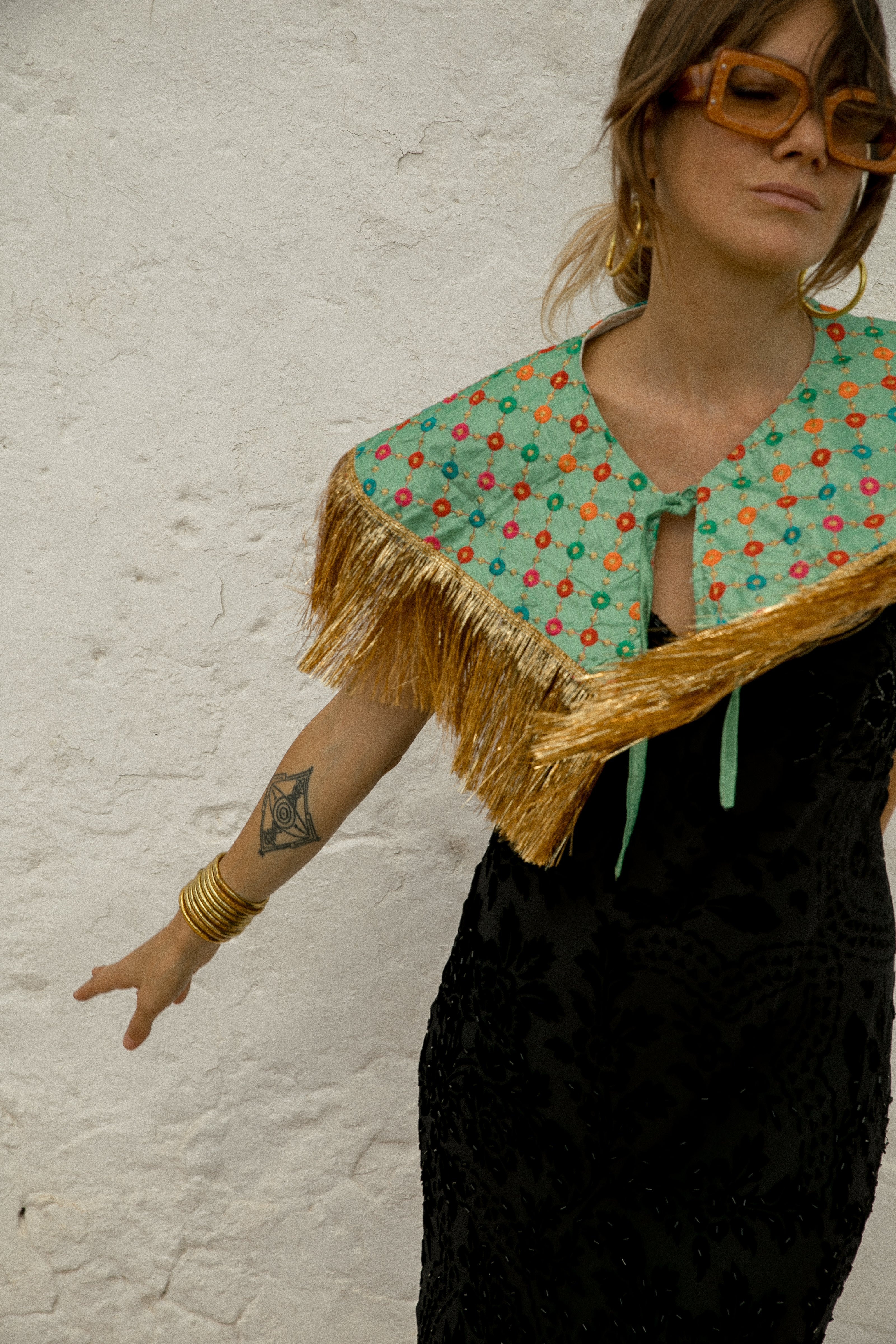 Danza collar - Mint rainbow - Image 4