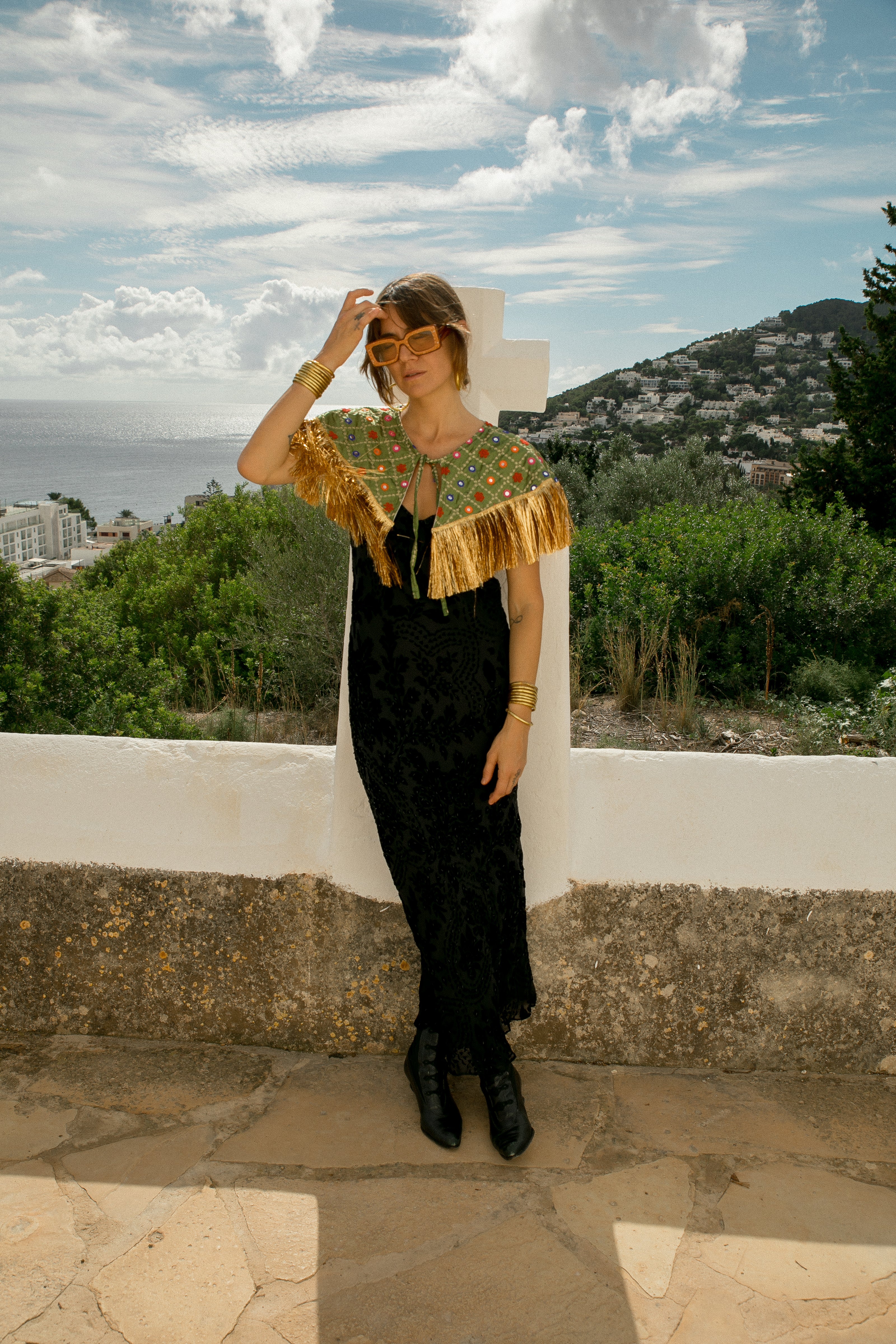 Danza collar - Olive - Image 2
