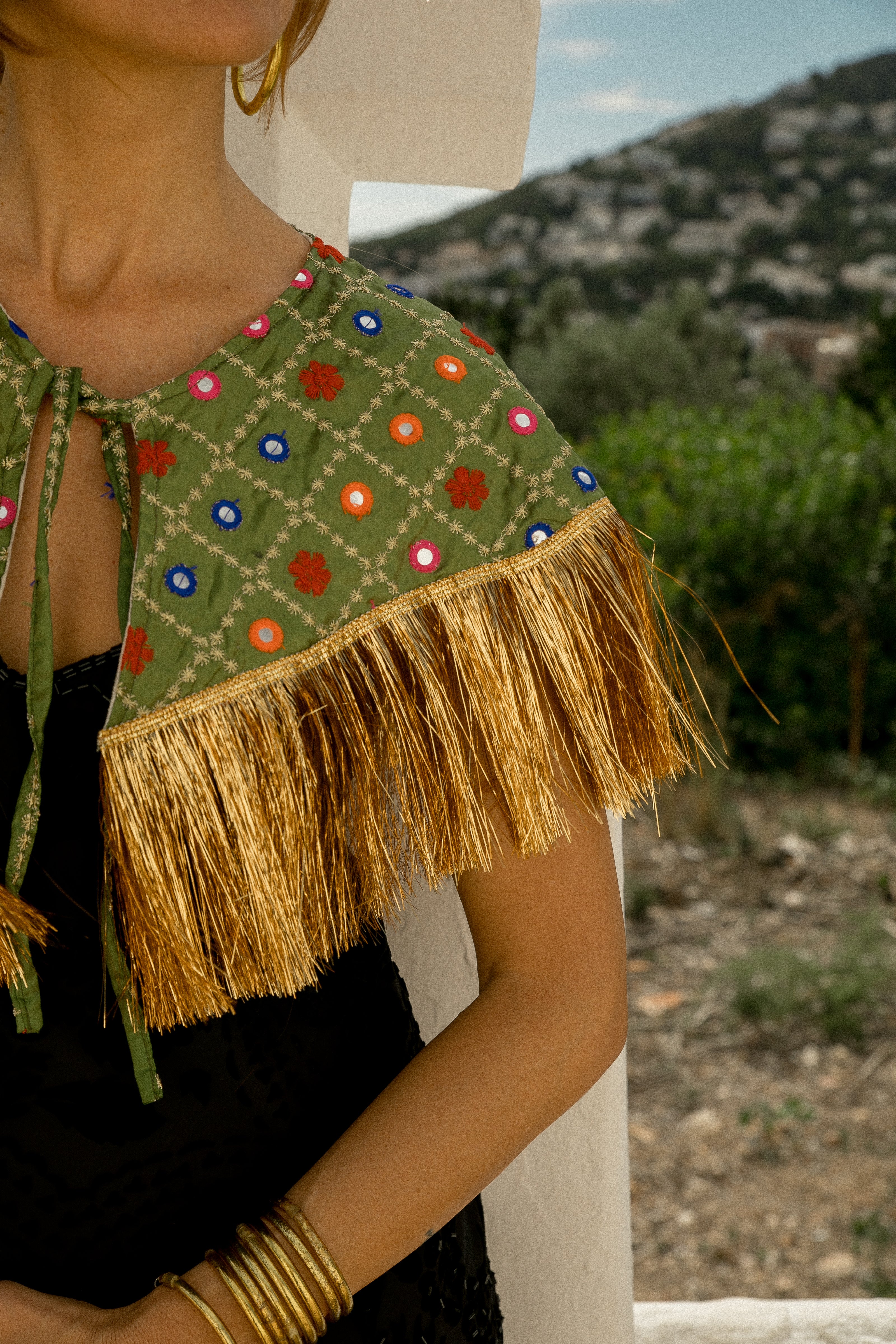 Danza collar - Olive - Image 4