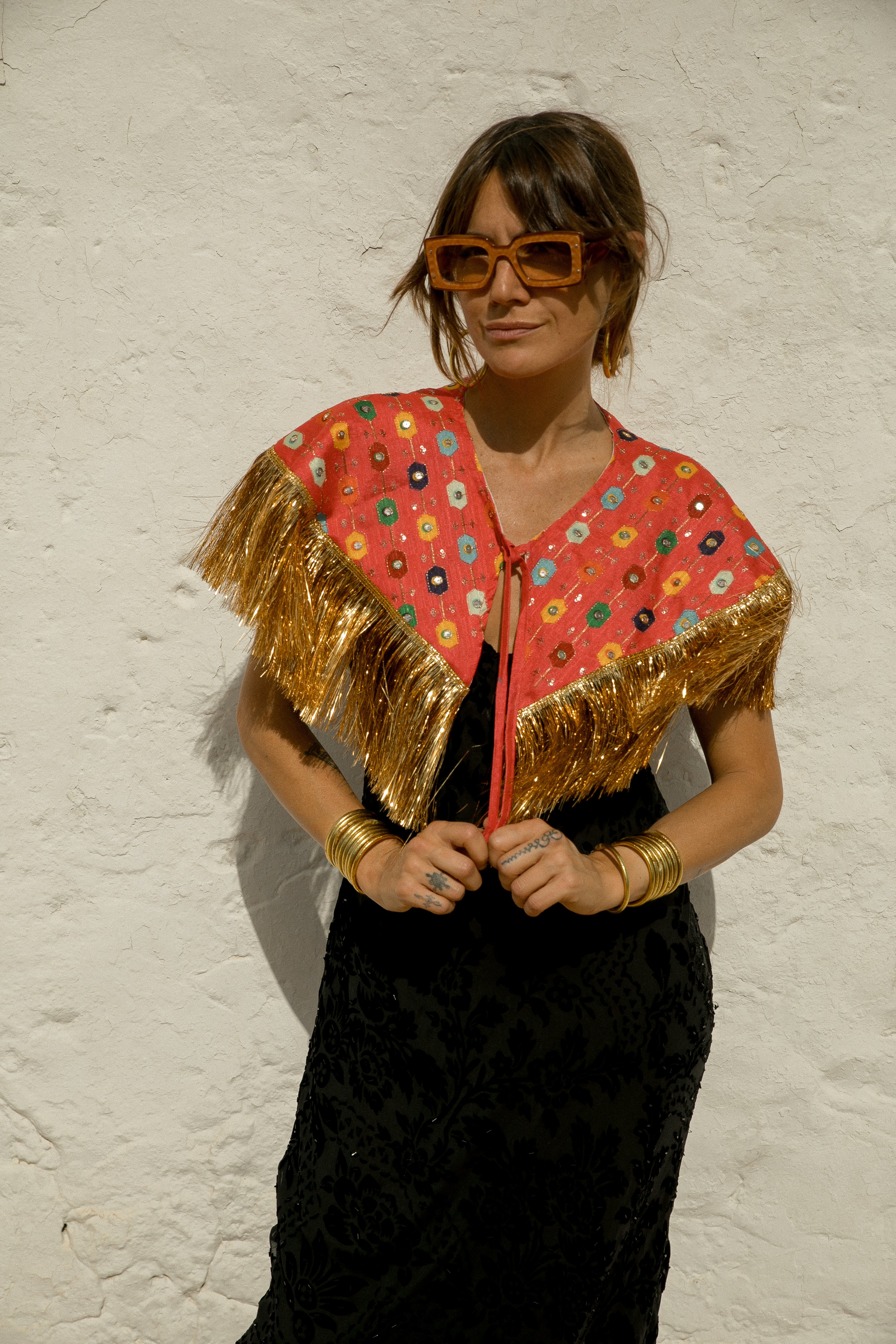 Danza collar - Pink rainbow - Image 3