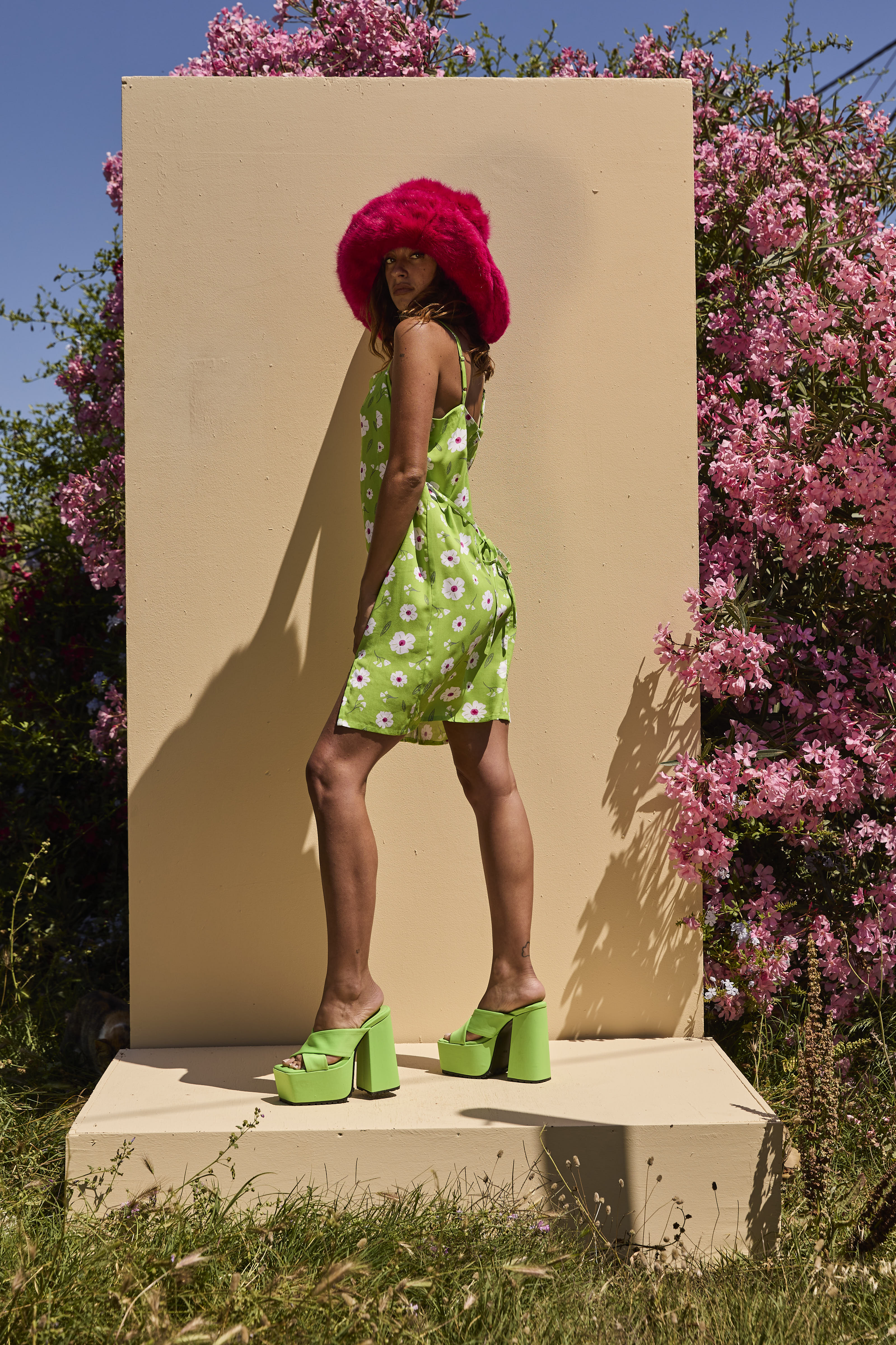 DELIAH DRESS Green - Image 11