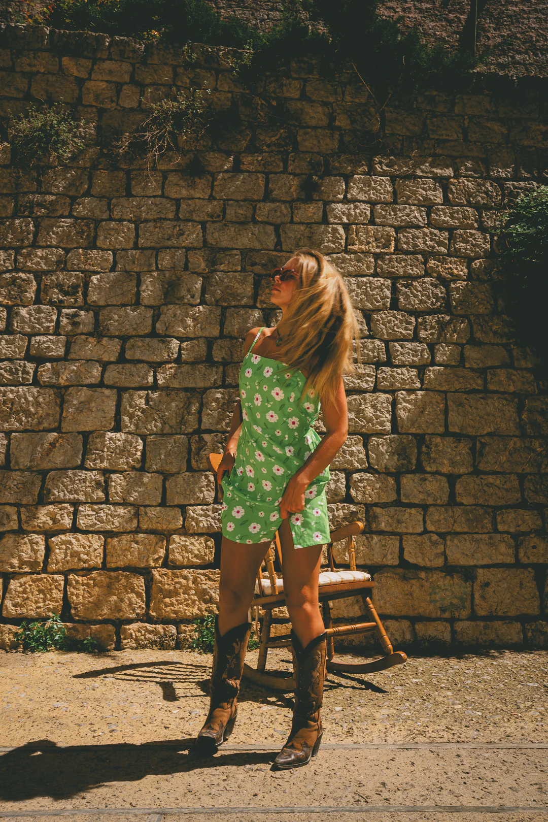 DELIAH DRESS Green - Image 4