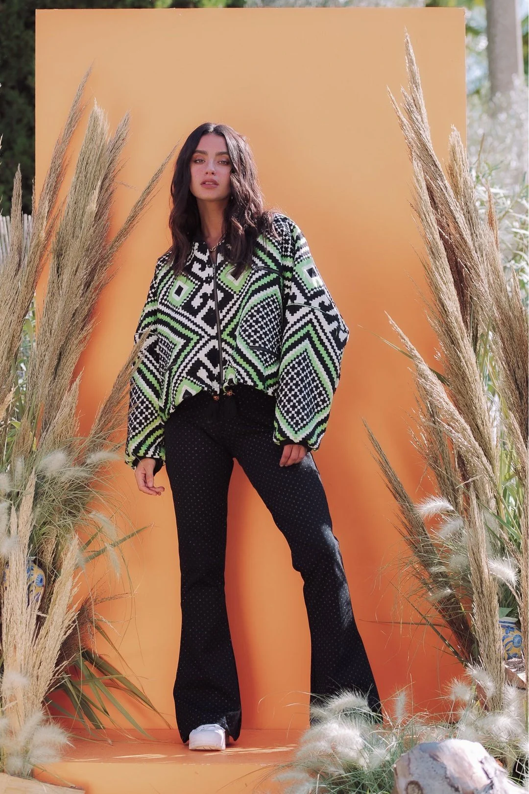 DION Bomber - Green and Black - Image 5
