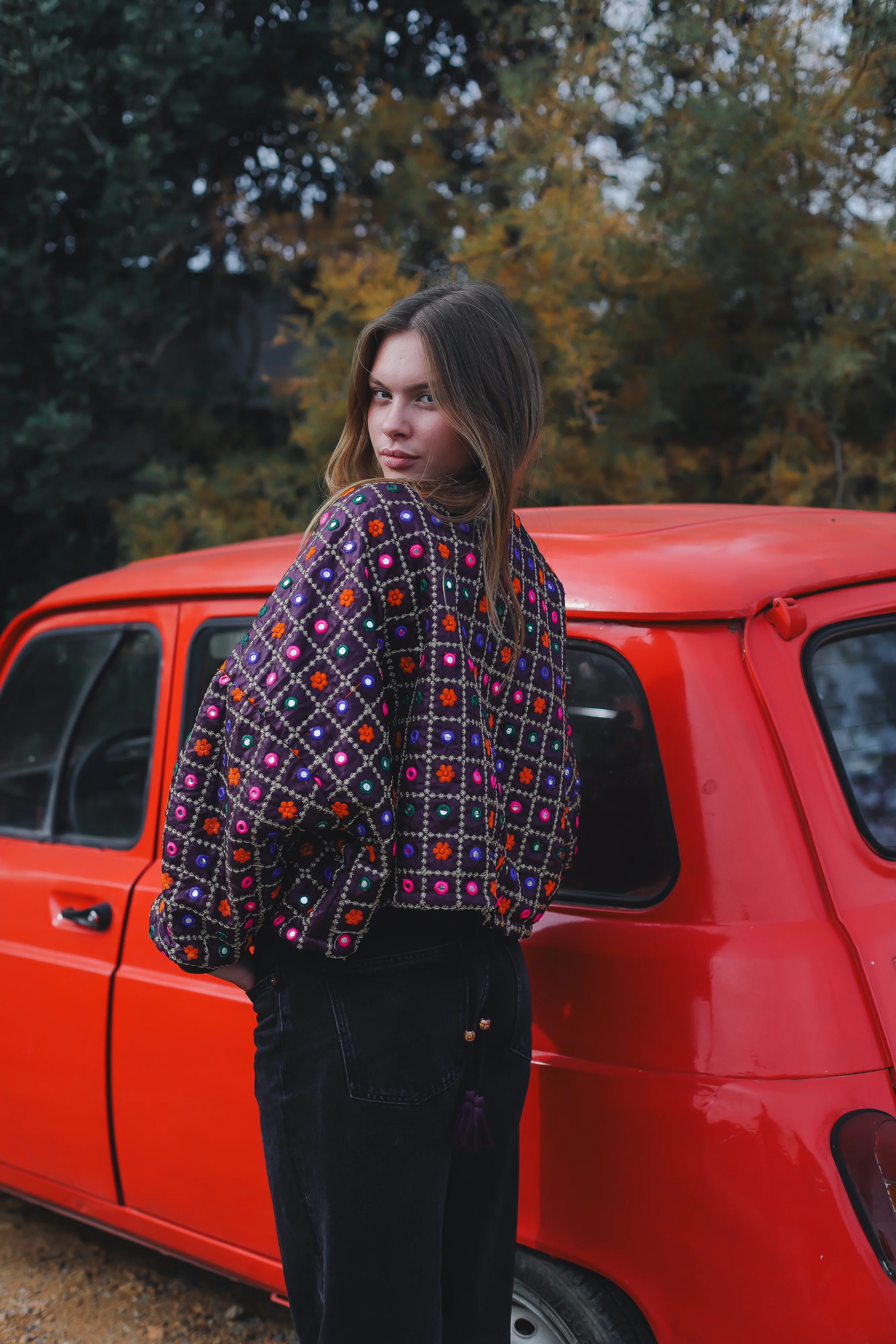 Dion Bomber - Plum Purple - Image 3