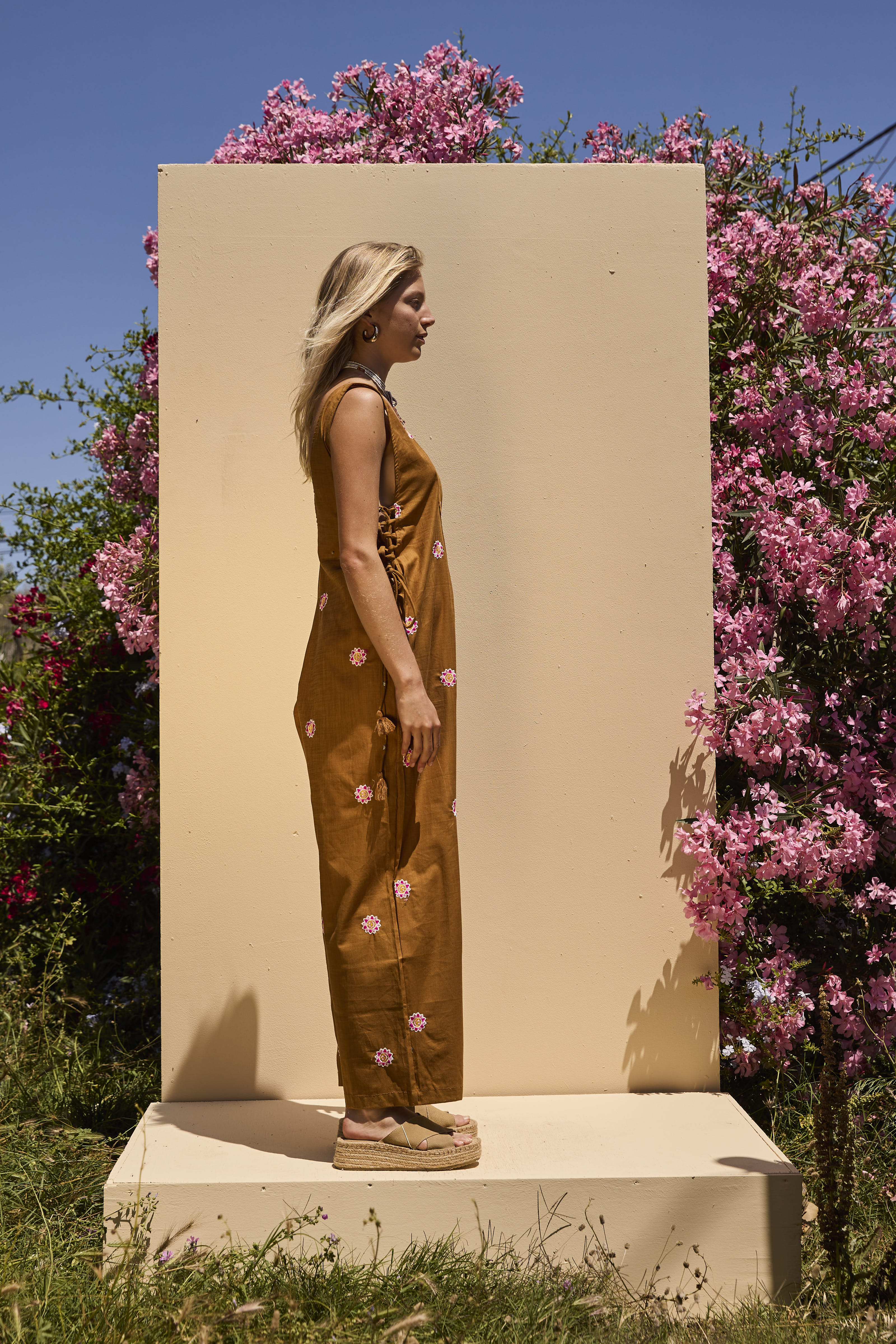 Dune Jumpsuit - Blown Pink Flower - Image 7