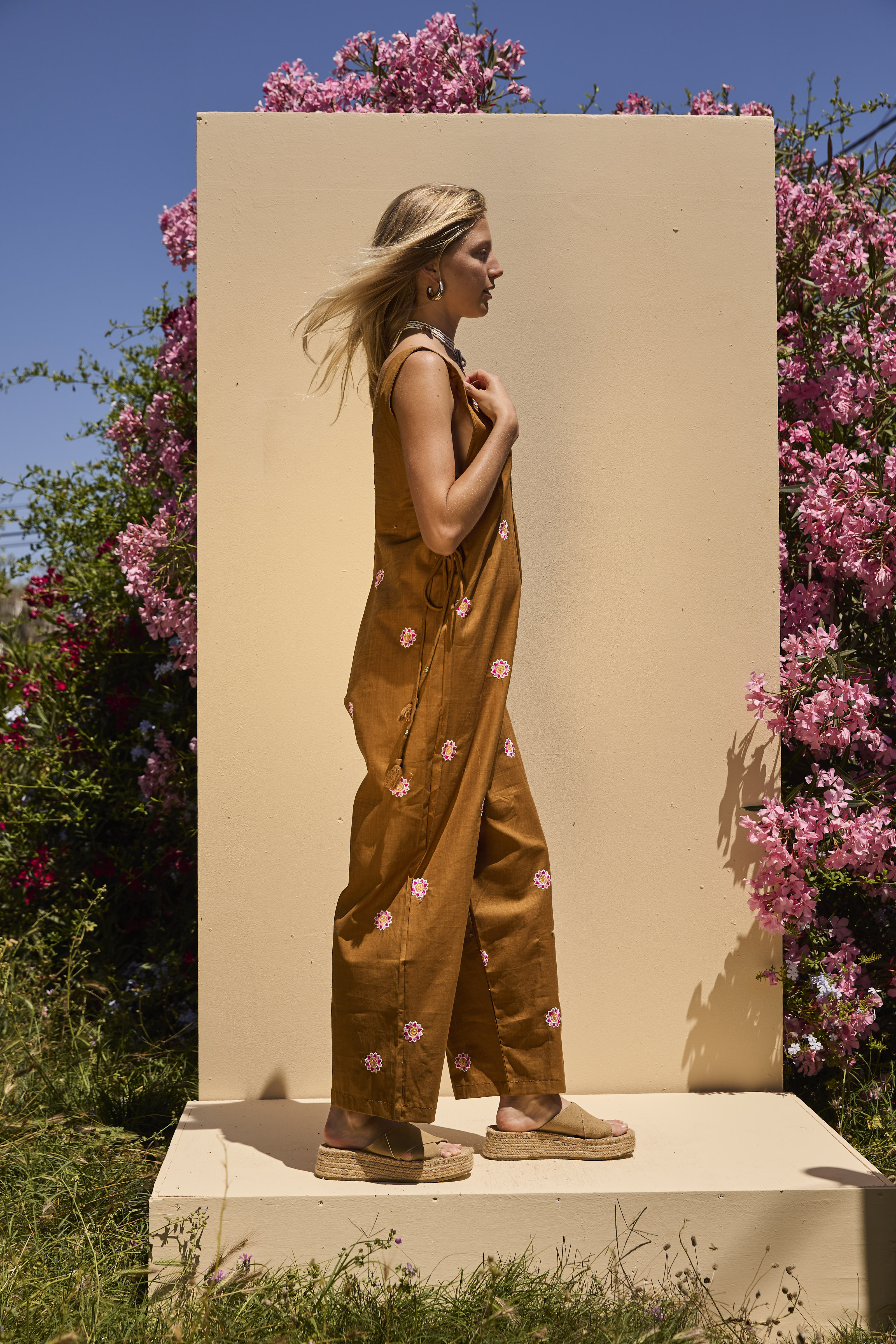 Dune Jumpsuit - Blown Pink Flower - Image 9