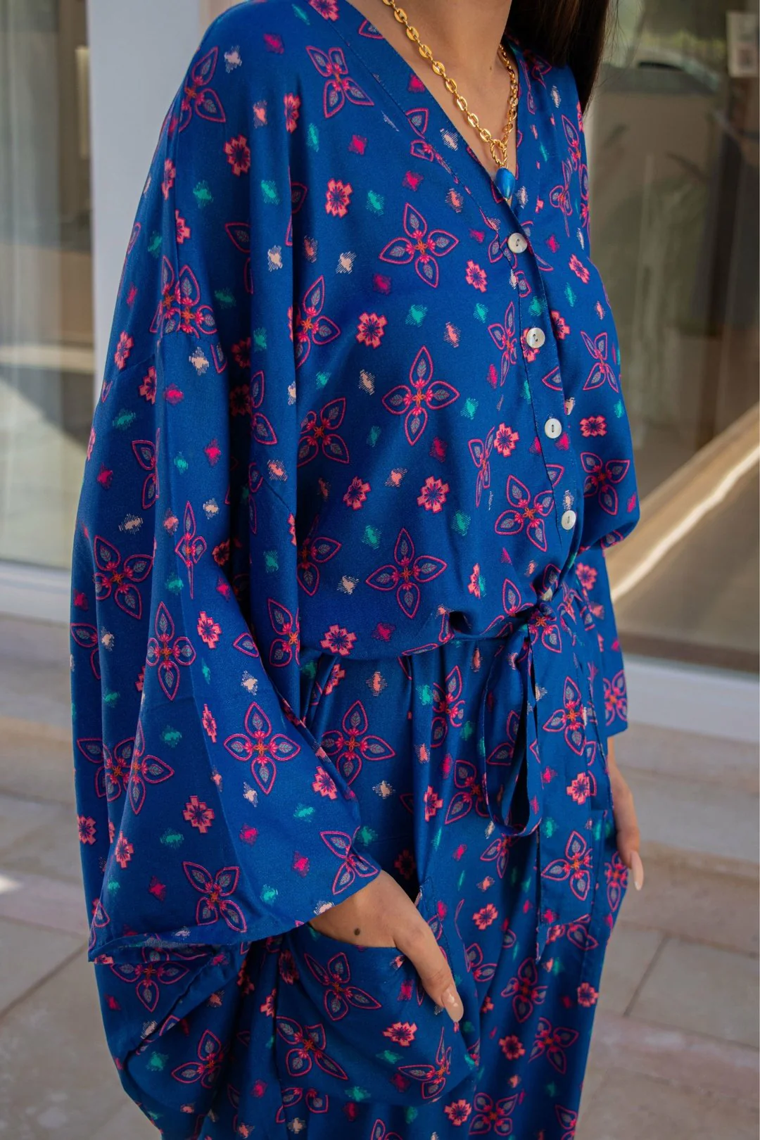 GIA Kimono Jumpsuit - Kaleidoscope Eyes - Image 4