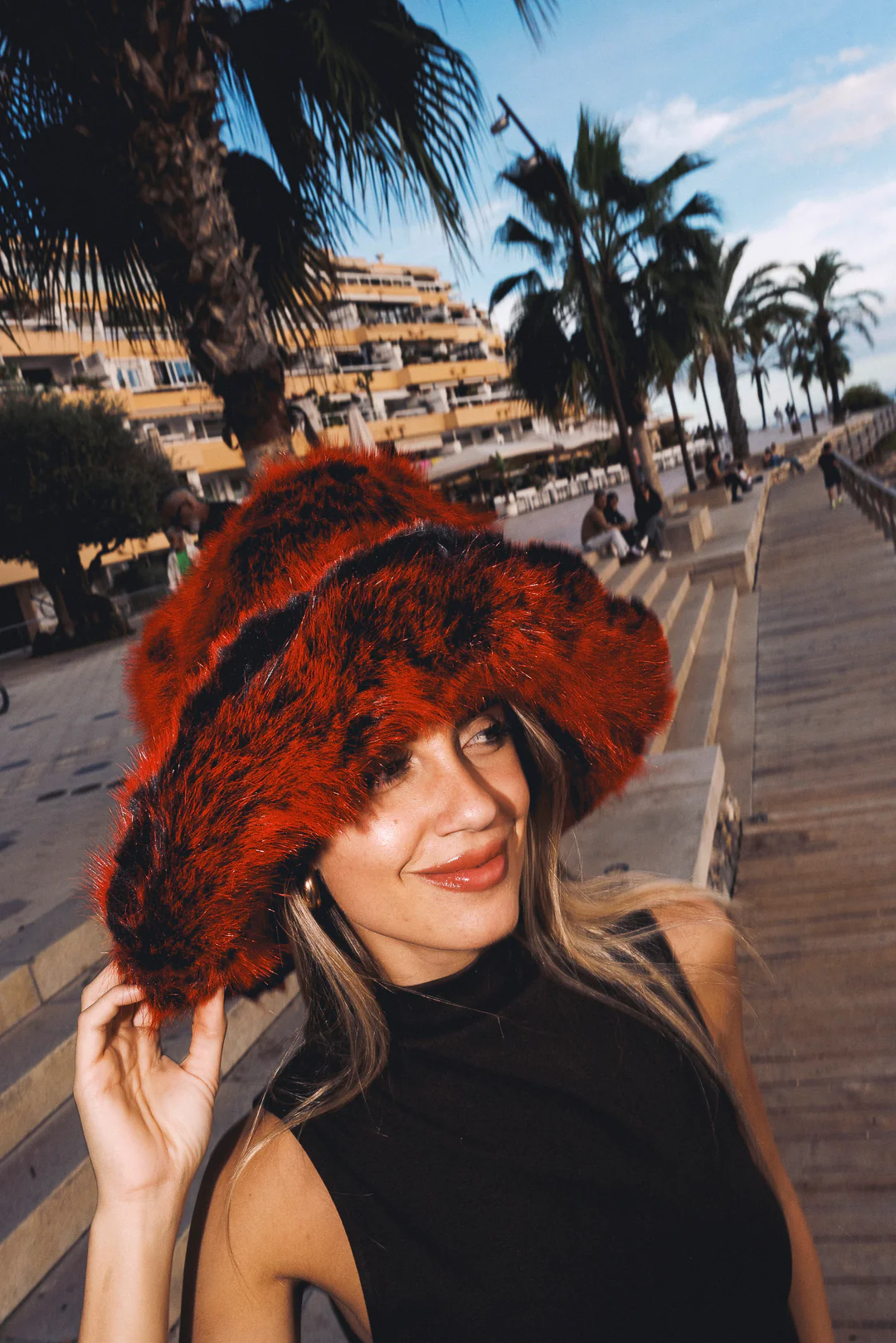 Red and Black Mega Floof - Image 9