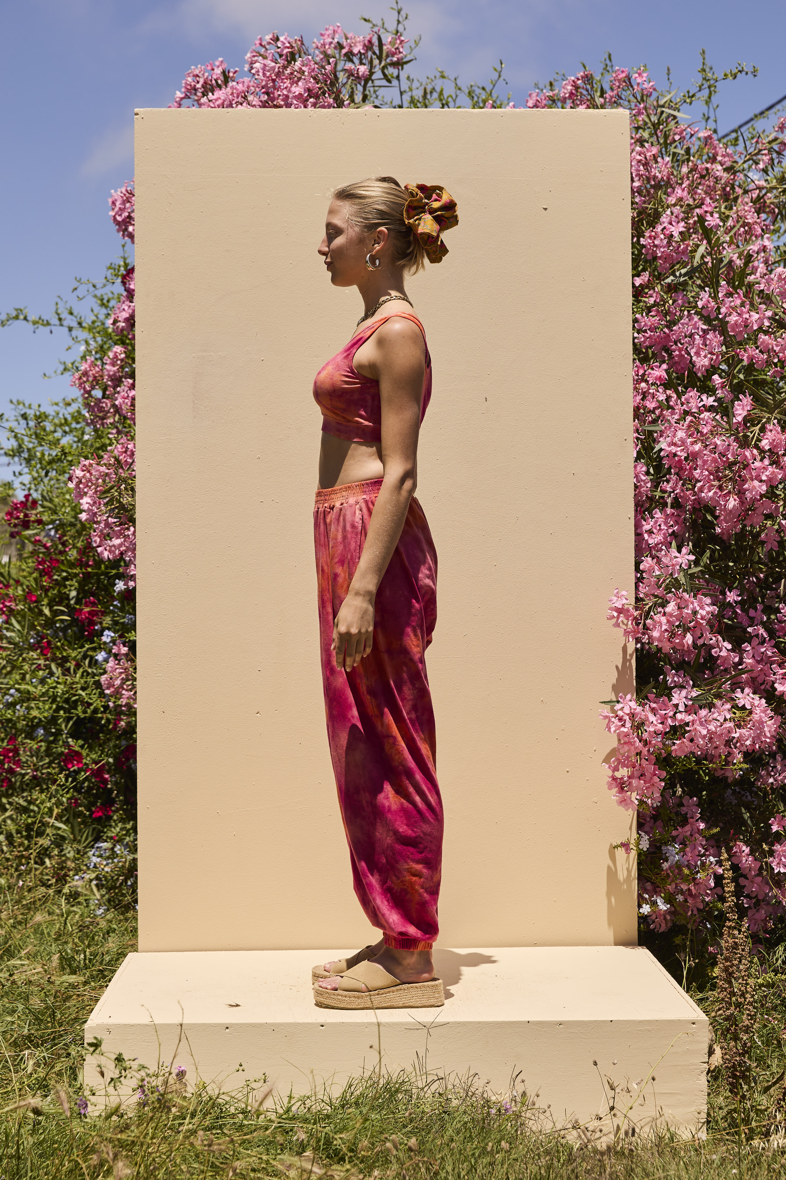 JAM Tiedye Joggers - Pink - Image 3