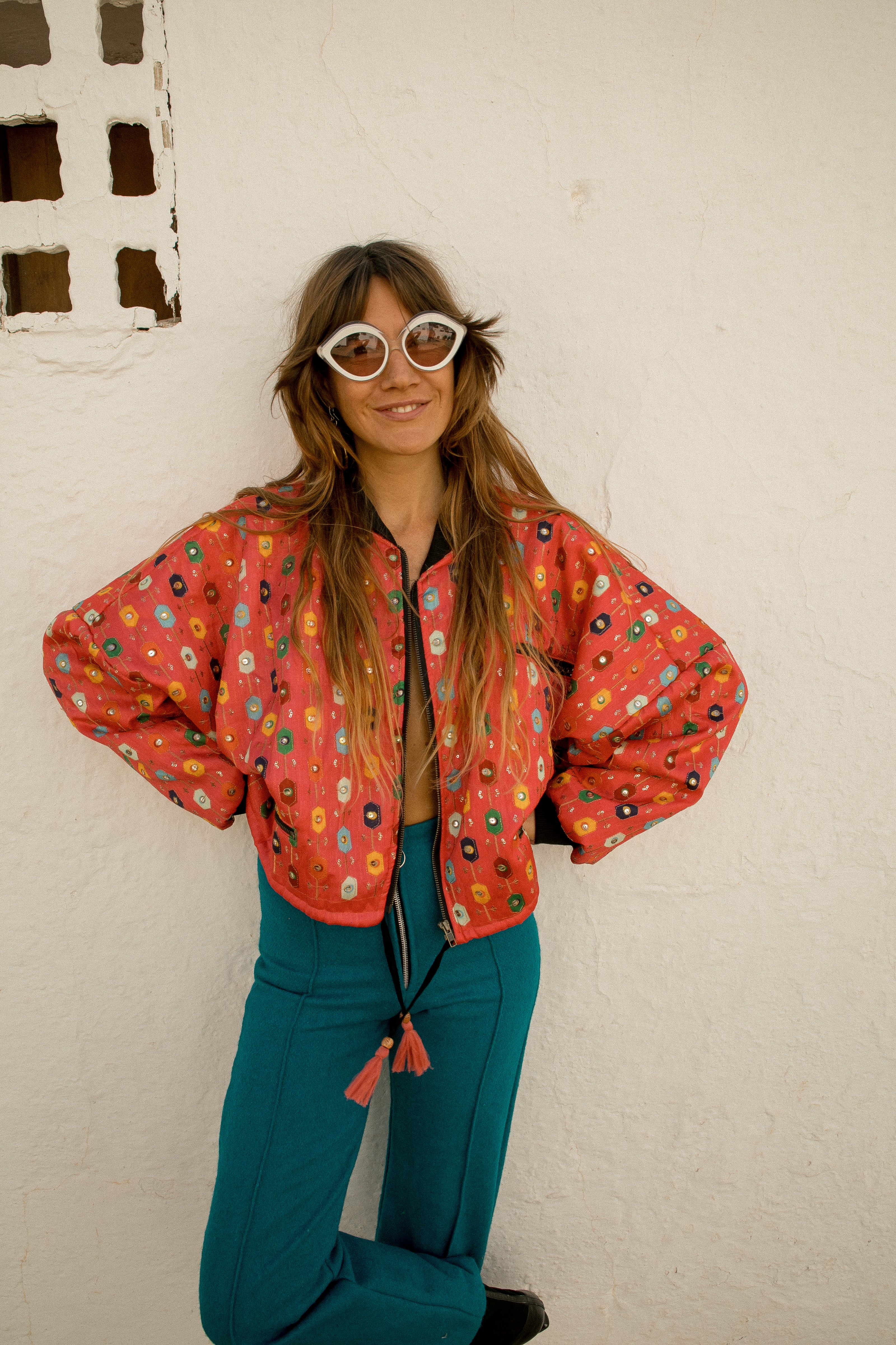 JANA Bomber - Pink Rainbow Mirror - Image 3