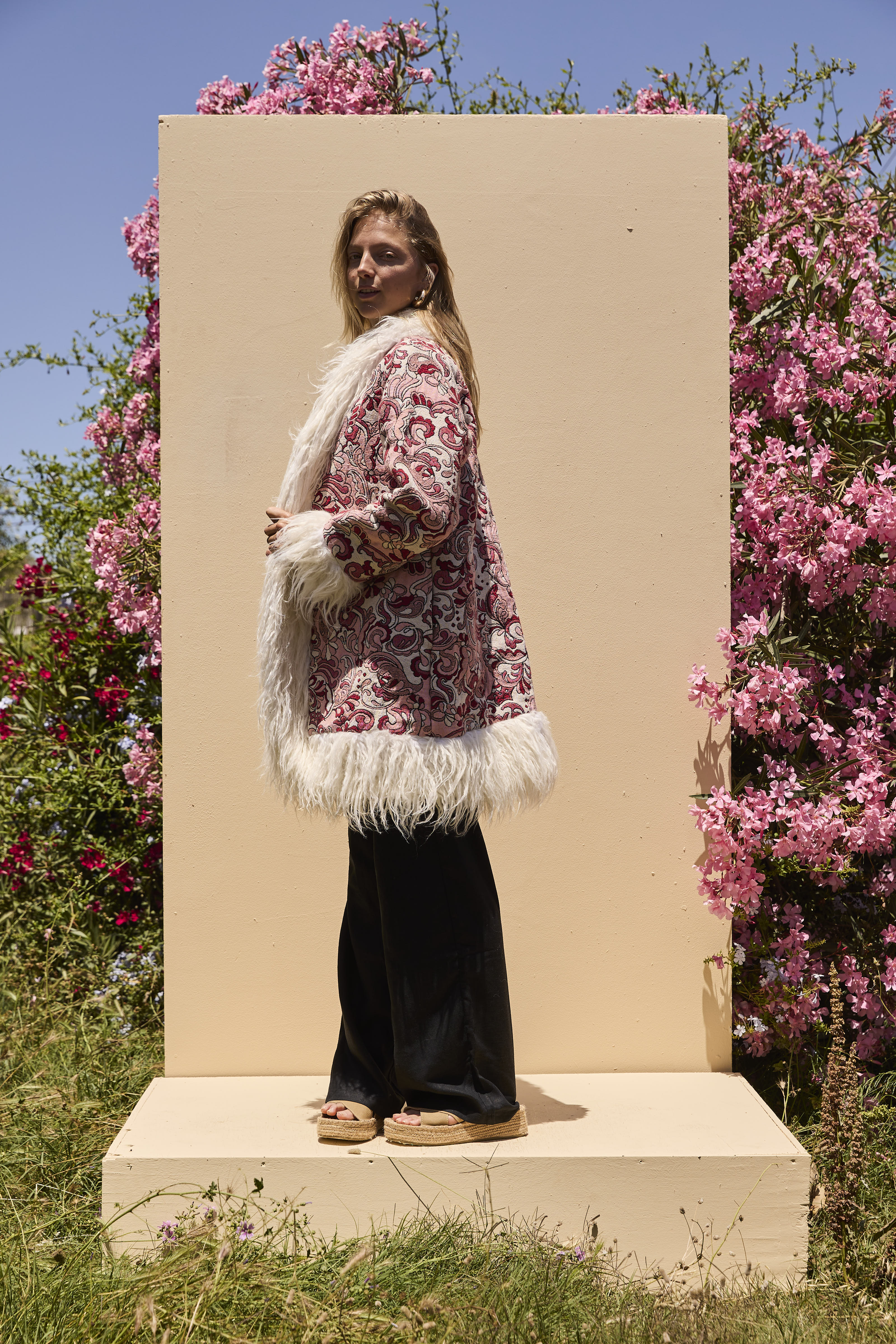 JEAN Coat - Pinks