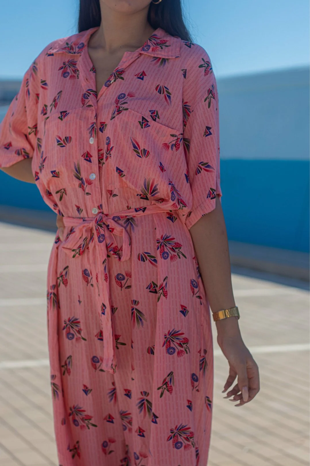 LEIA Jumpsuit - 80's Floral - Image 3
