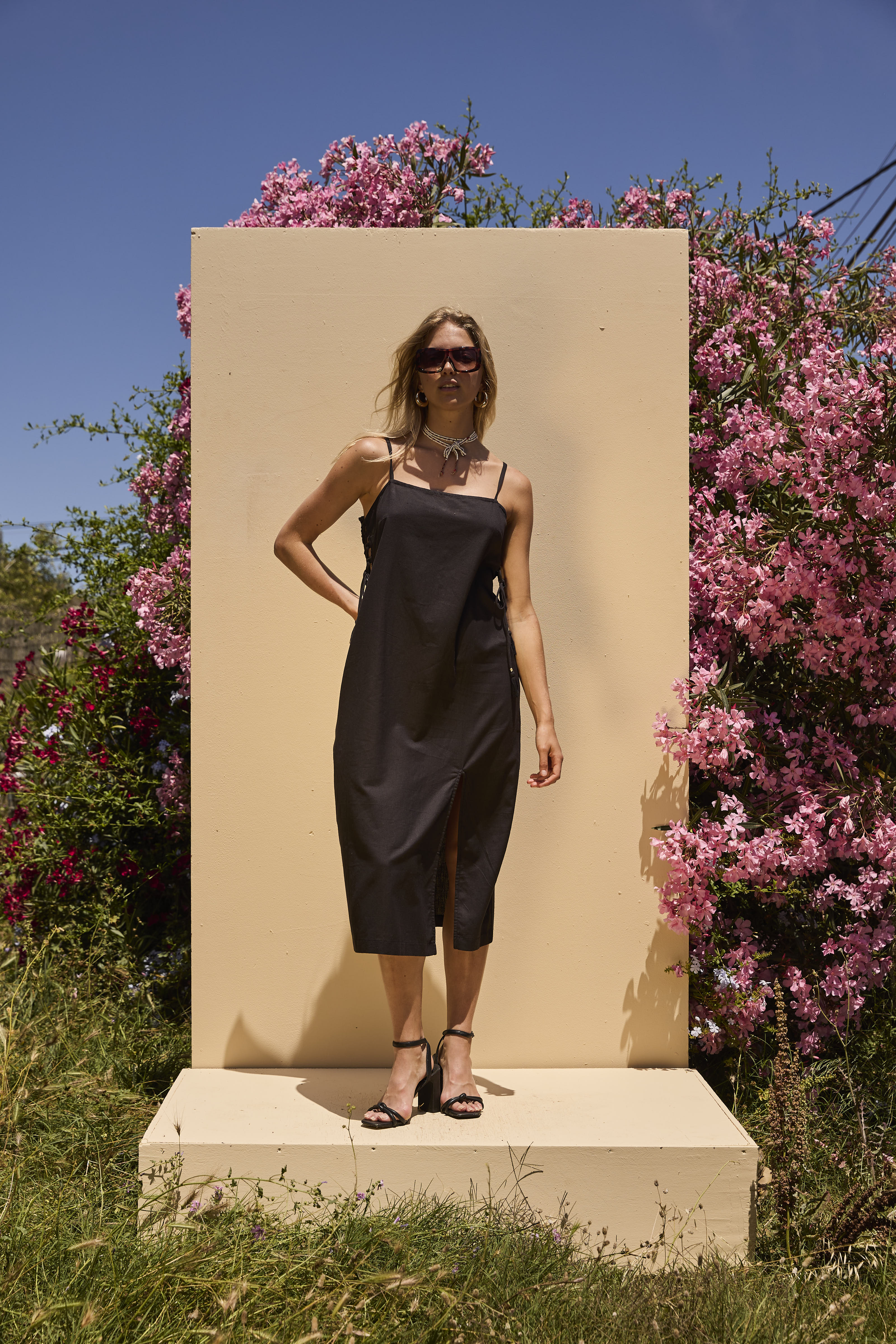 LENI long dress - Black - Image 2