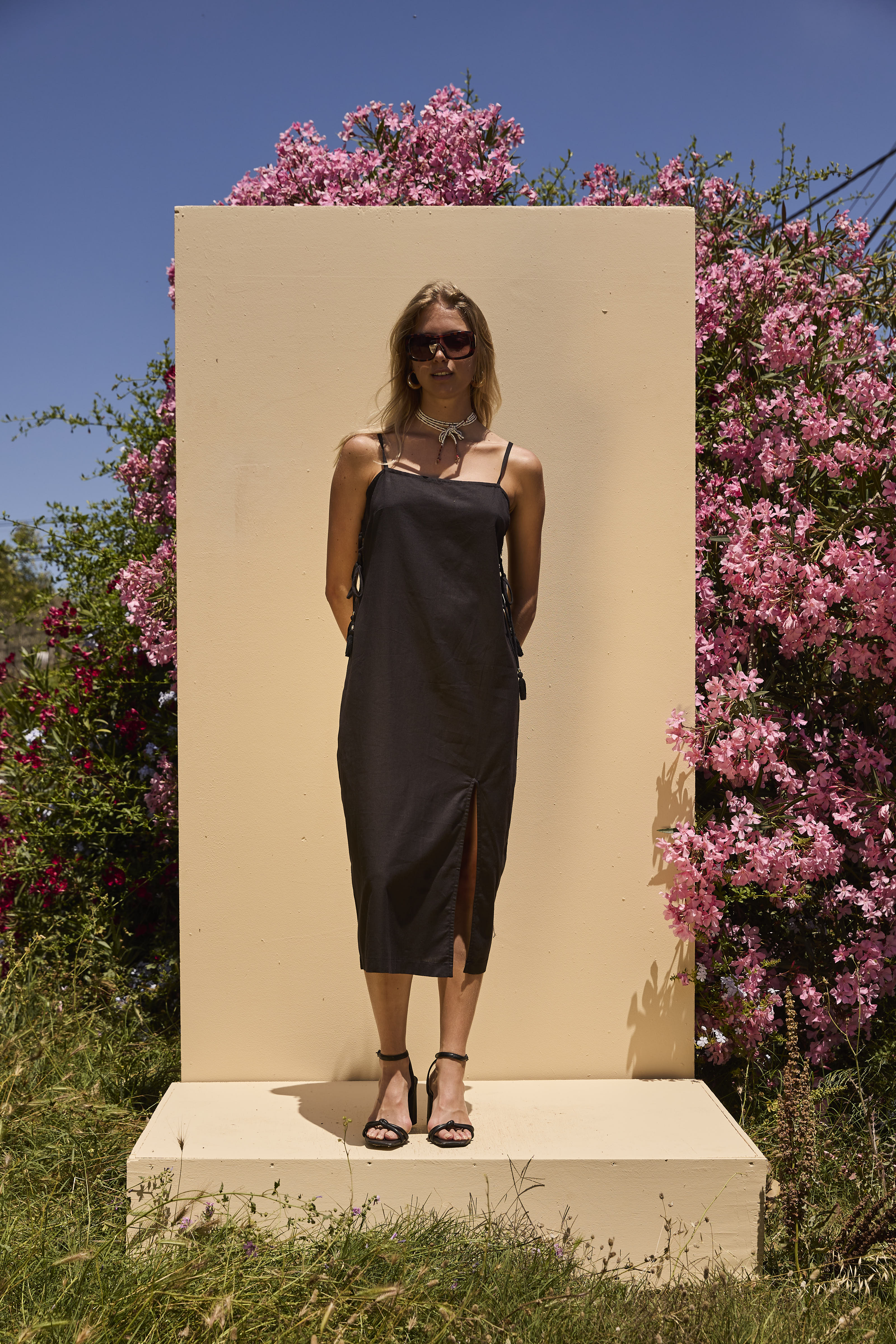 LENI long dress - Black - Image 7