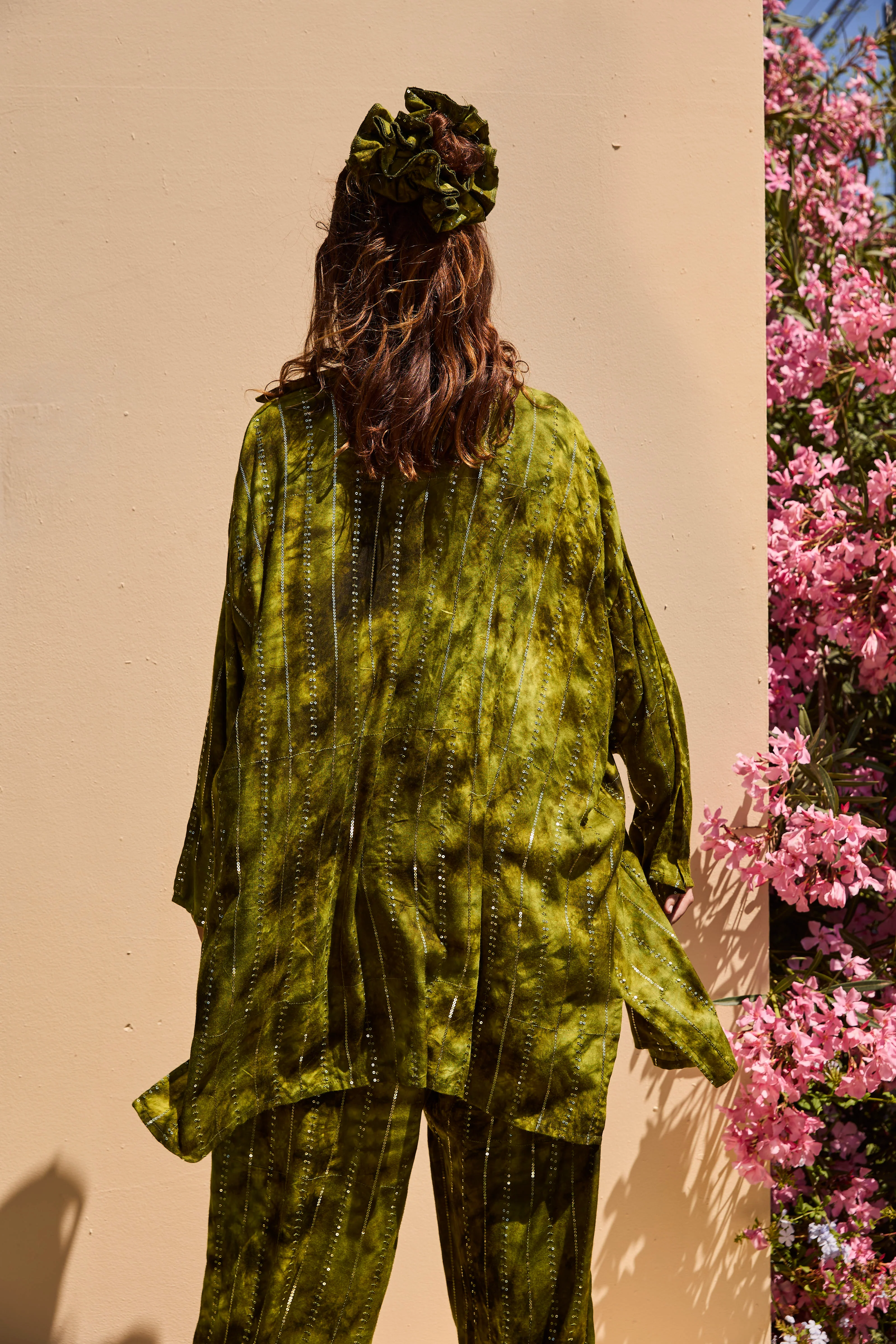 'Es Vedra'  LOUNGE SET Shirt - Green - Image 10