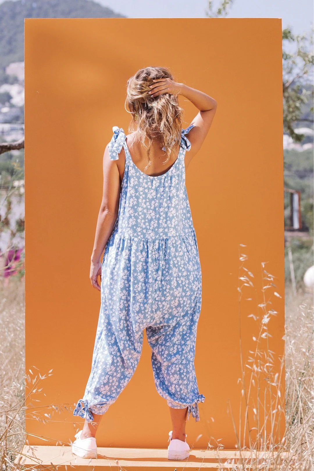 MACEY JUMPSUIT - BLUE - Image 3