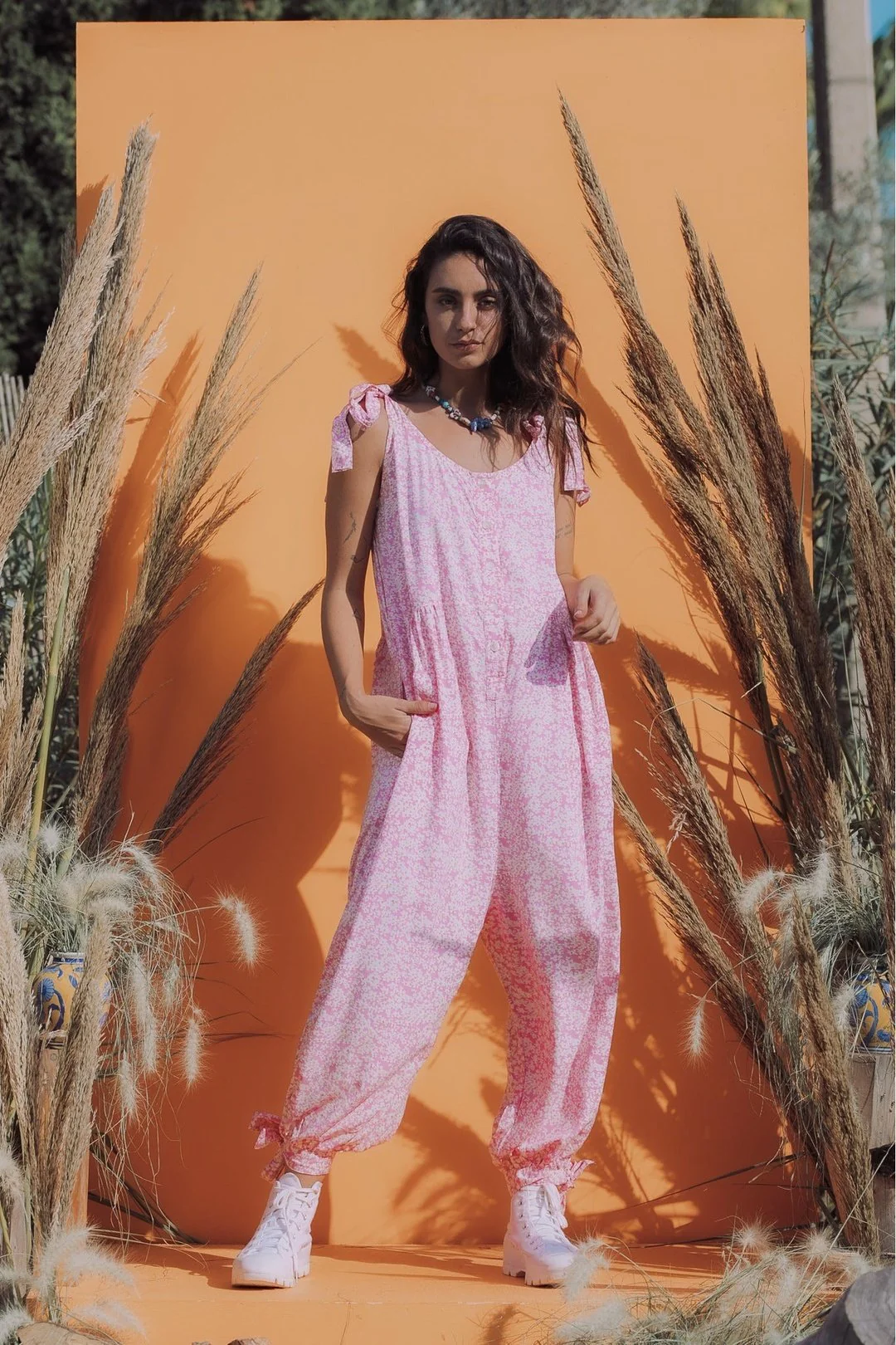 MACEY JUMPSUIT - Pink - Image 2