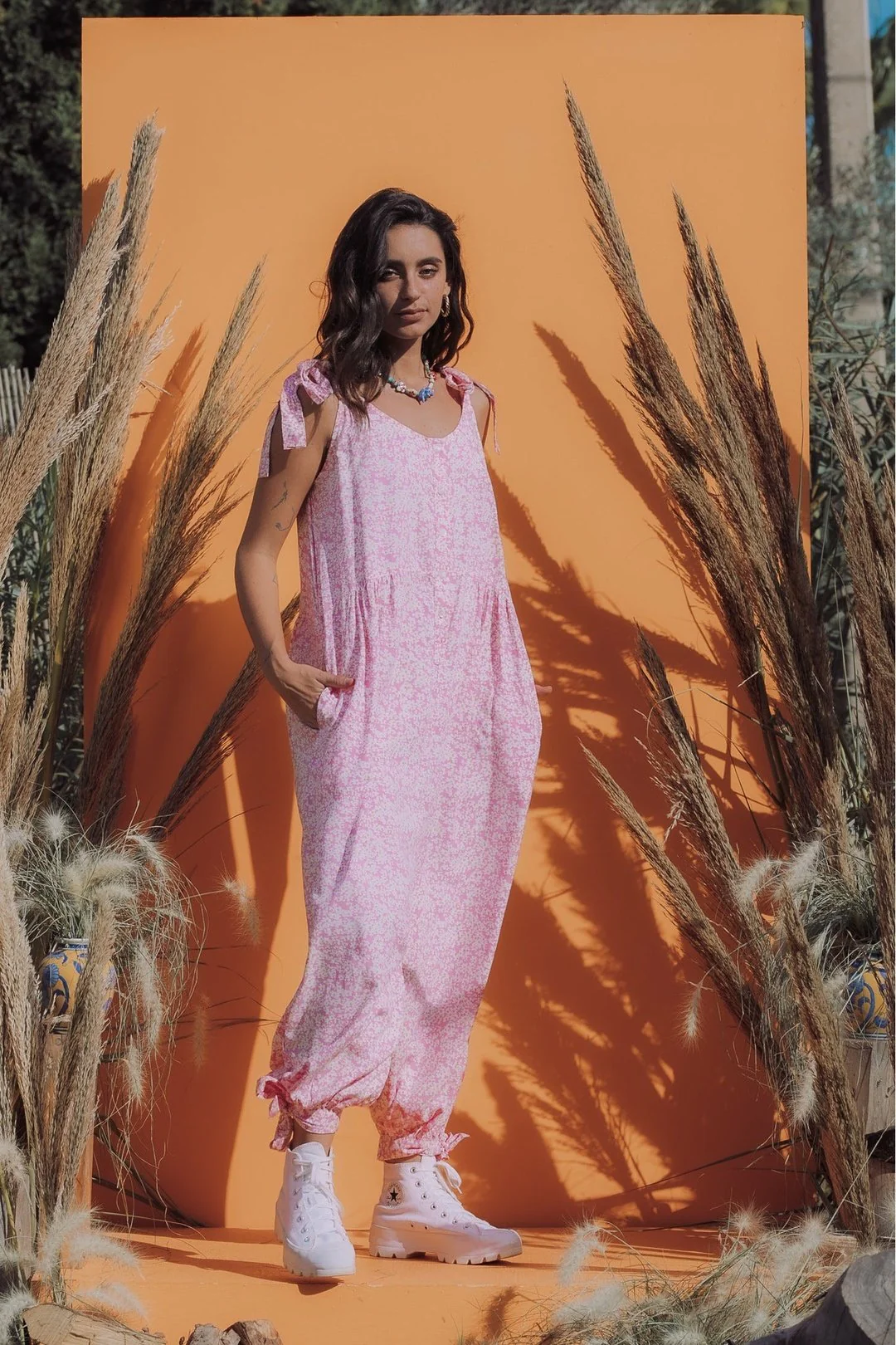 MACEY JUMPSUIT - Pink - Image 6