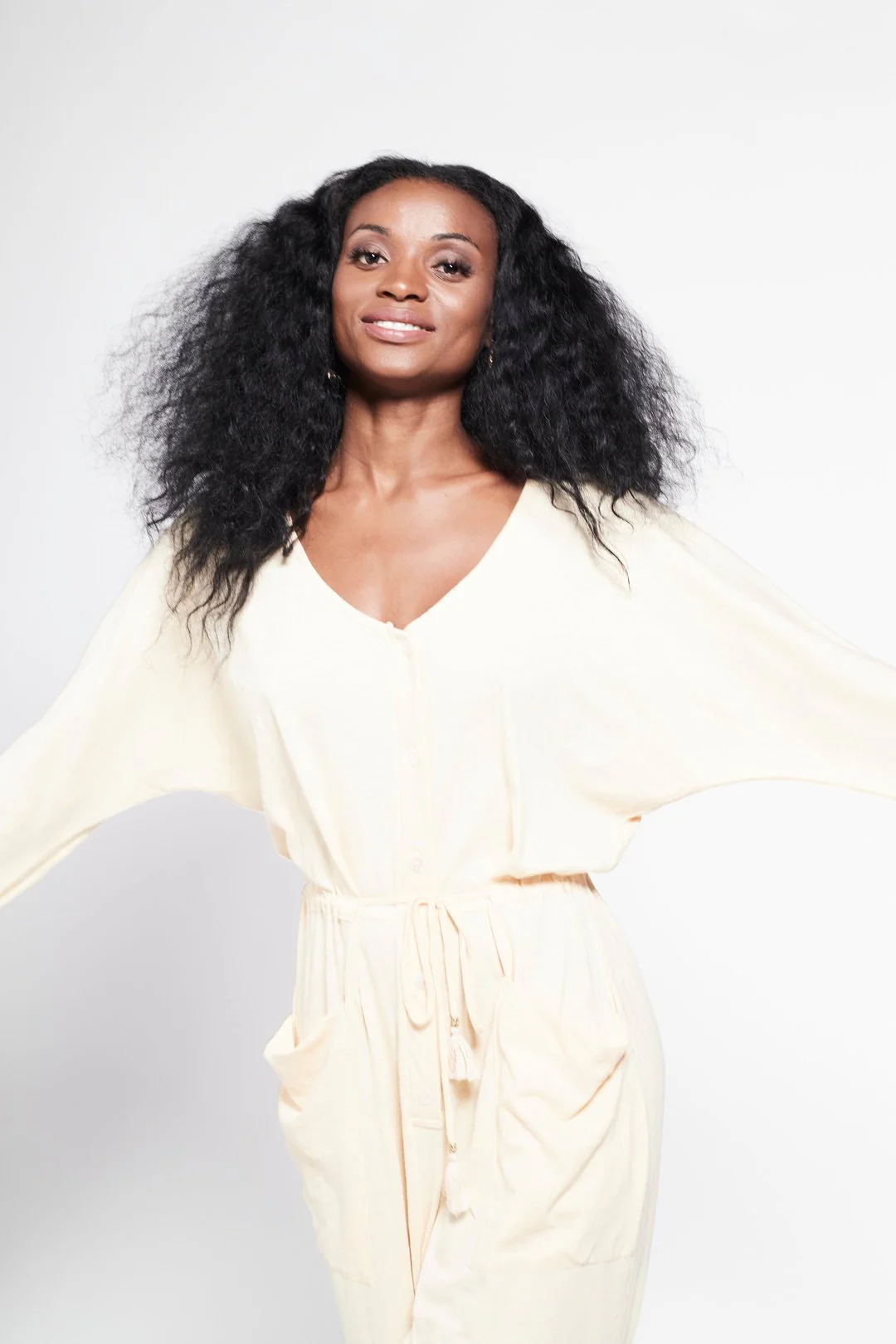 MARA Jumpsuit Sand - Image 3