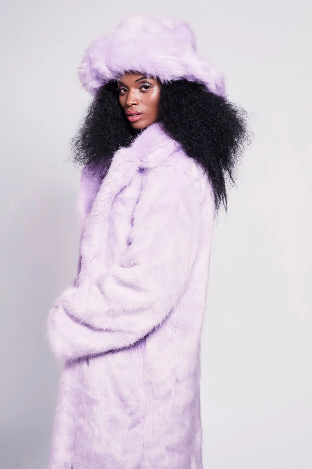 MEGA FLOOF Lilac Lush Hat - Image 5