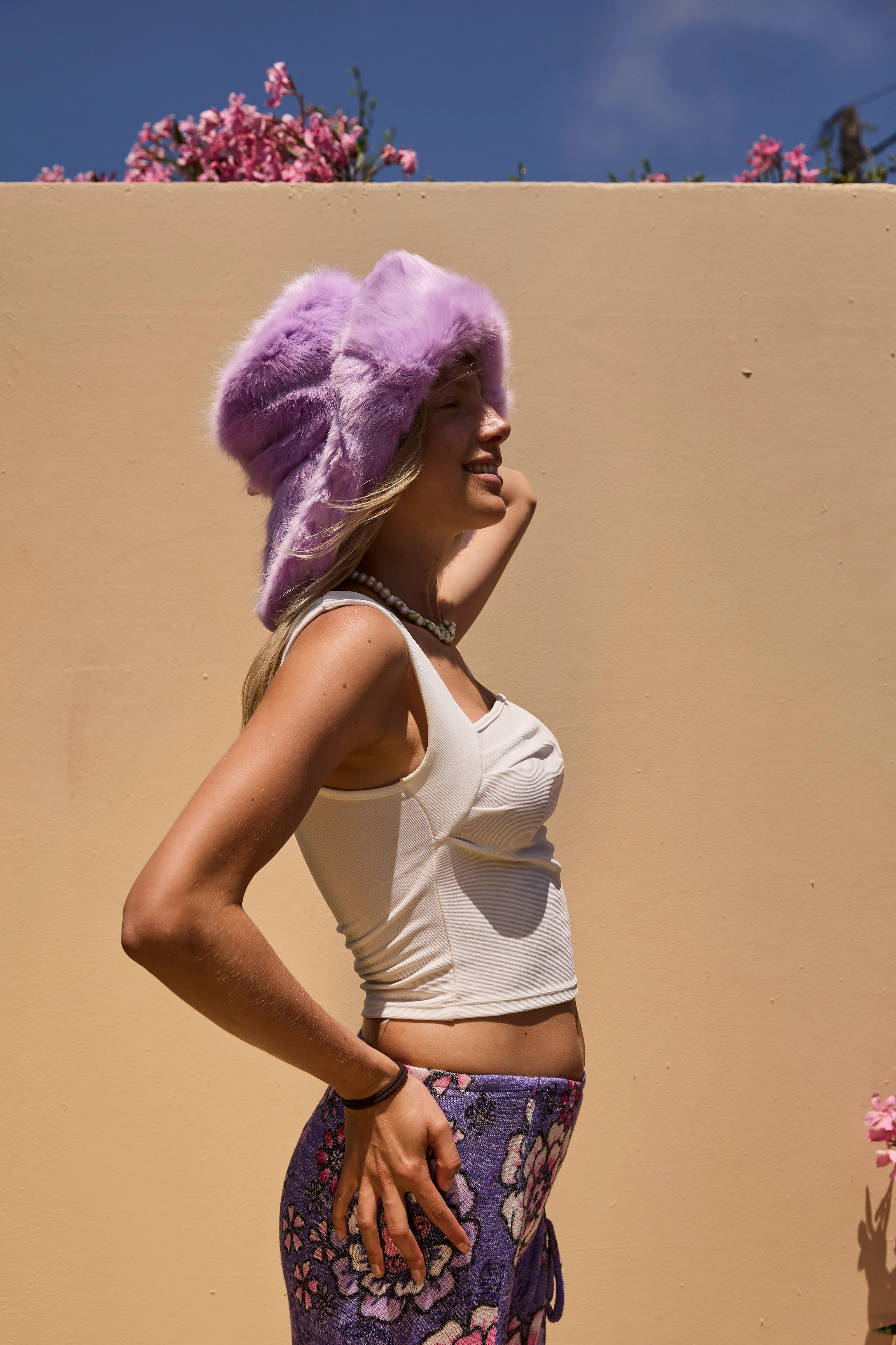 MEGA FLOOF Lilac Lush Hat - Image 6