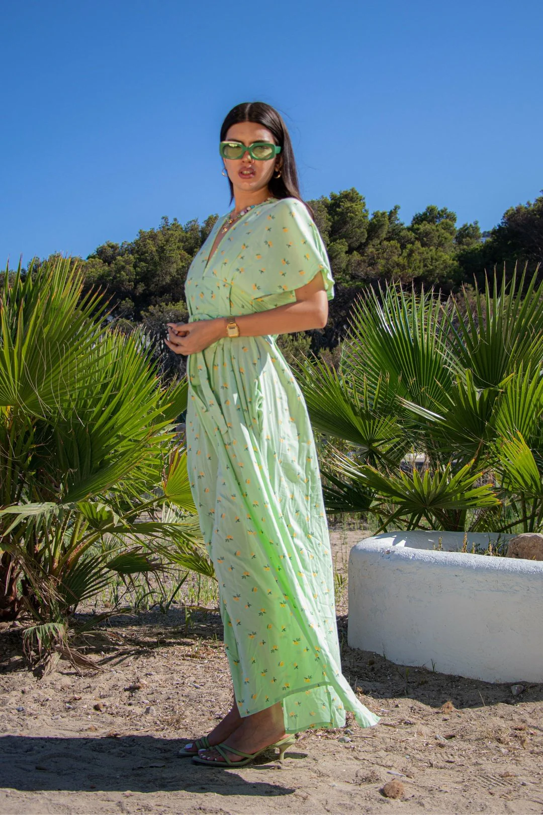 MILA Maxi Dress - Little Lemon - Image 4