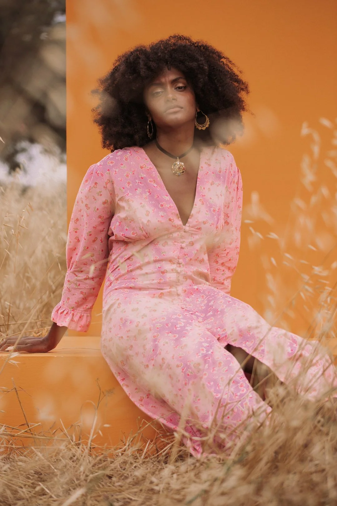 MABEL Cotton Dress - Pink - Image 8