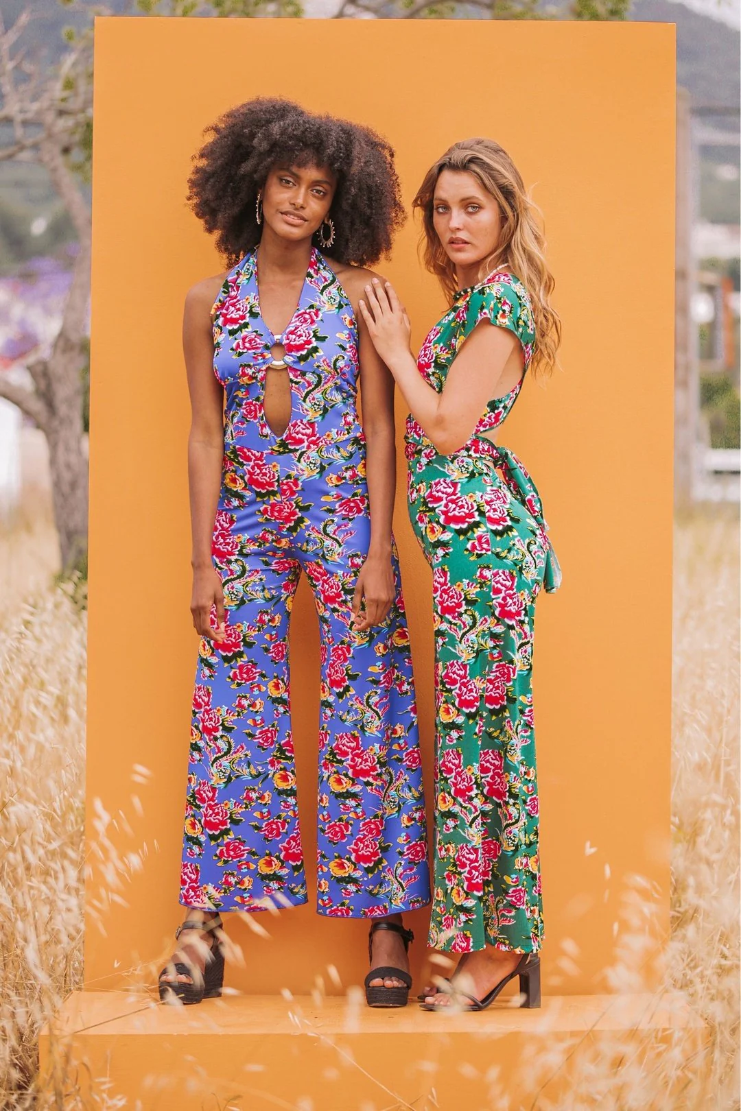LARA Jumpsuit - Blue Dragon - Image 5