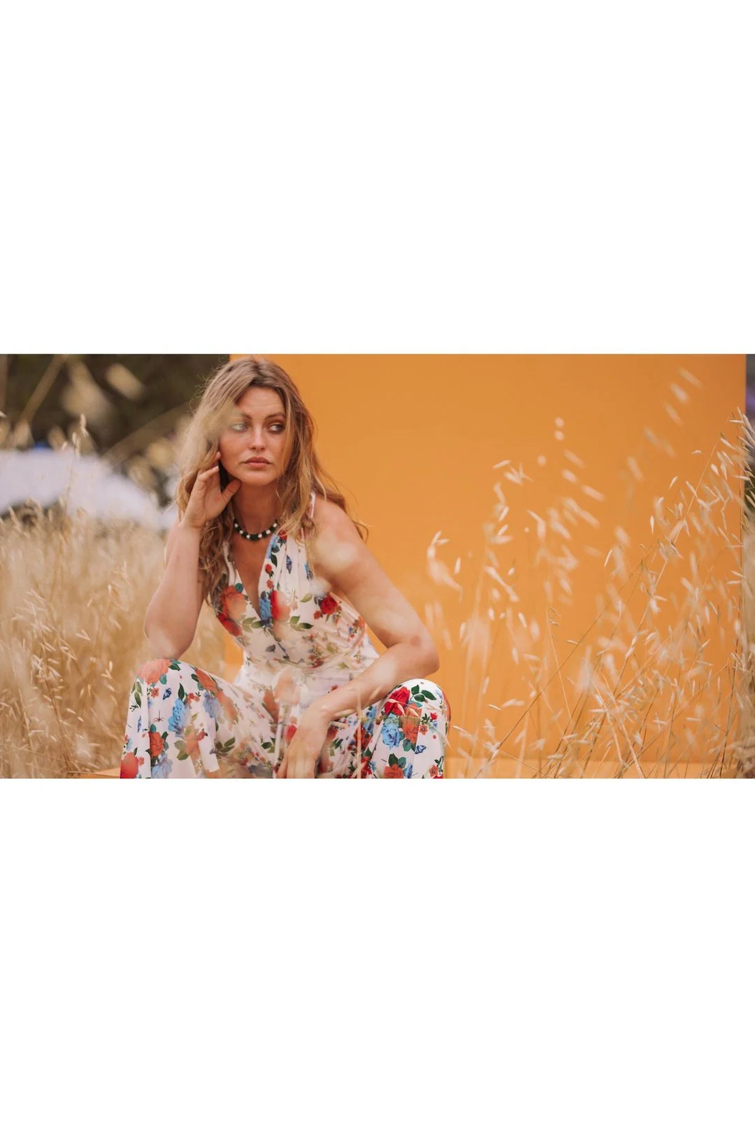 CREAM & ROSES Print Multiway Wrap Jumpsuit - Image 8