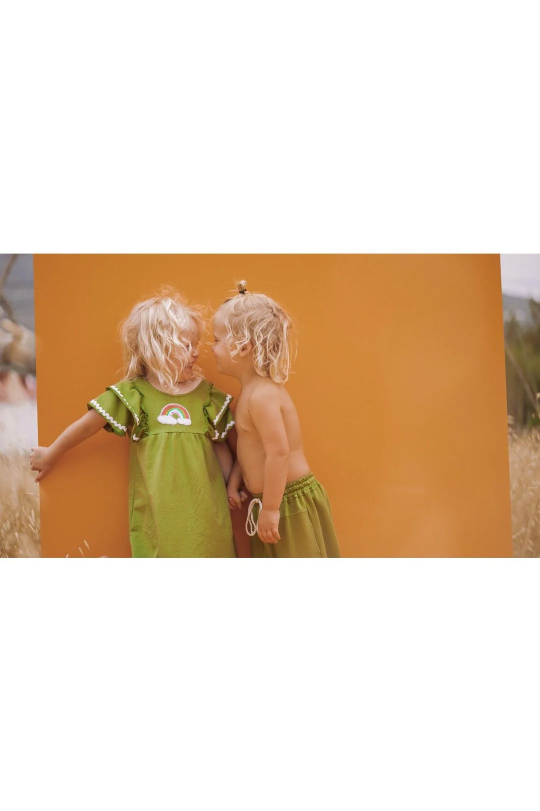 OVER THE RAINBOW Dress - Green - Image 11