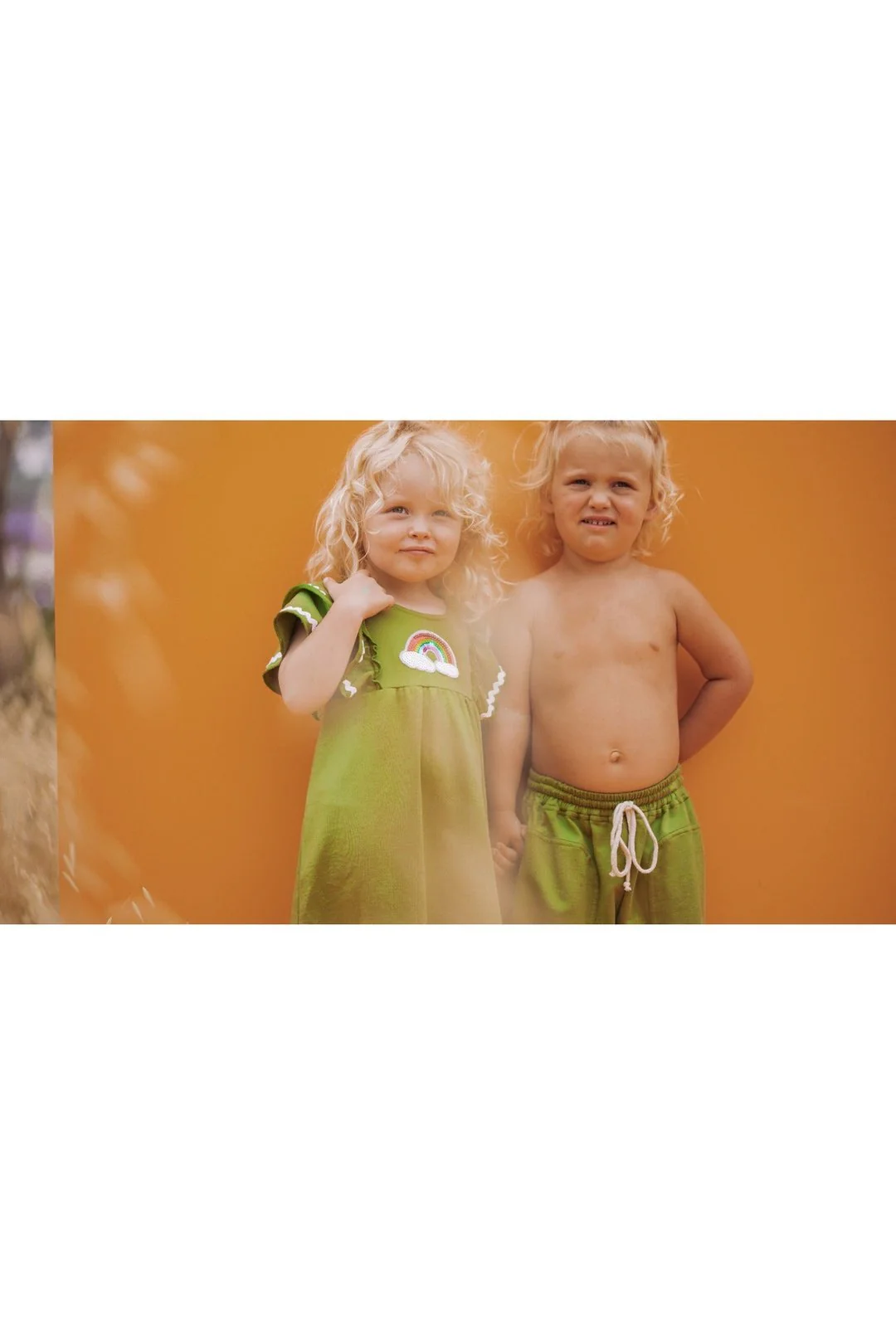 OVER THE RAINBOW Dress - Green - Image 8