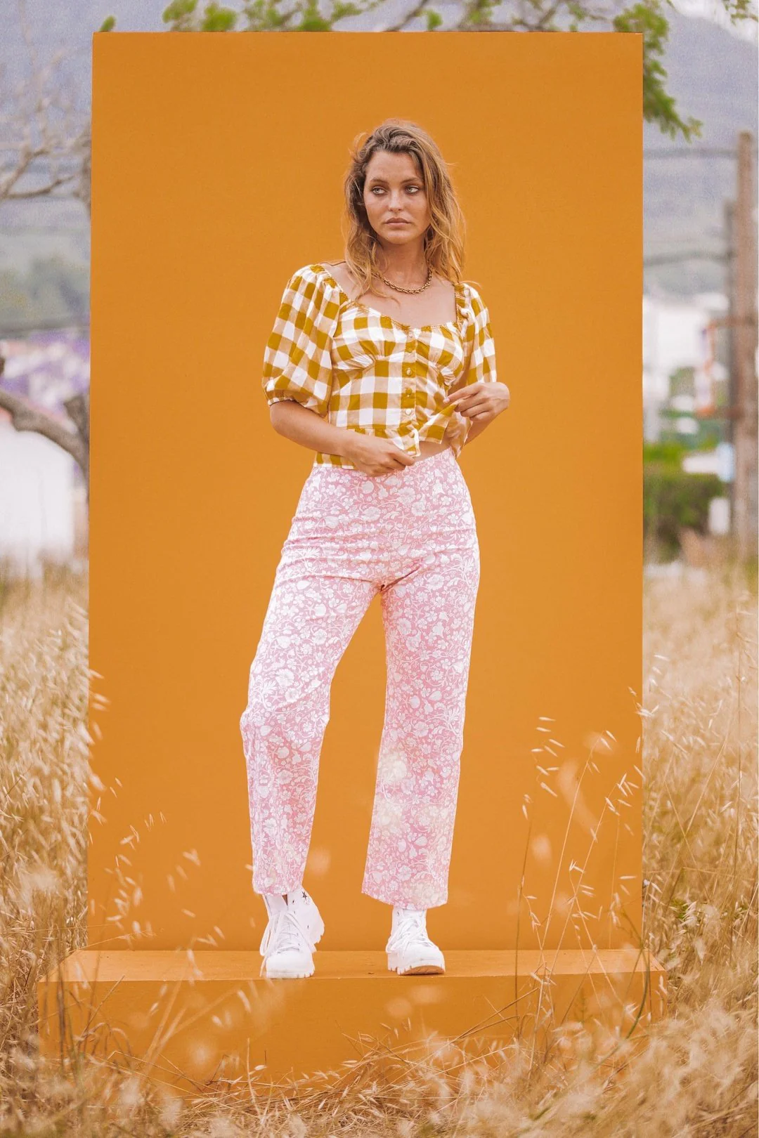 SHELLY PANTS - SALMON - Image 4