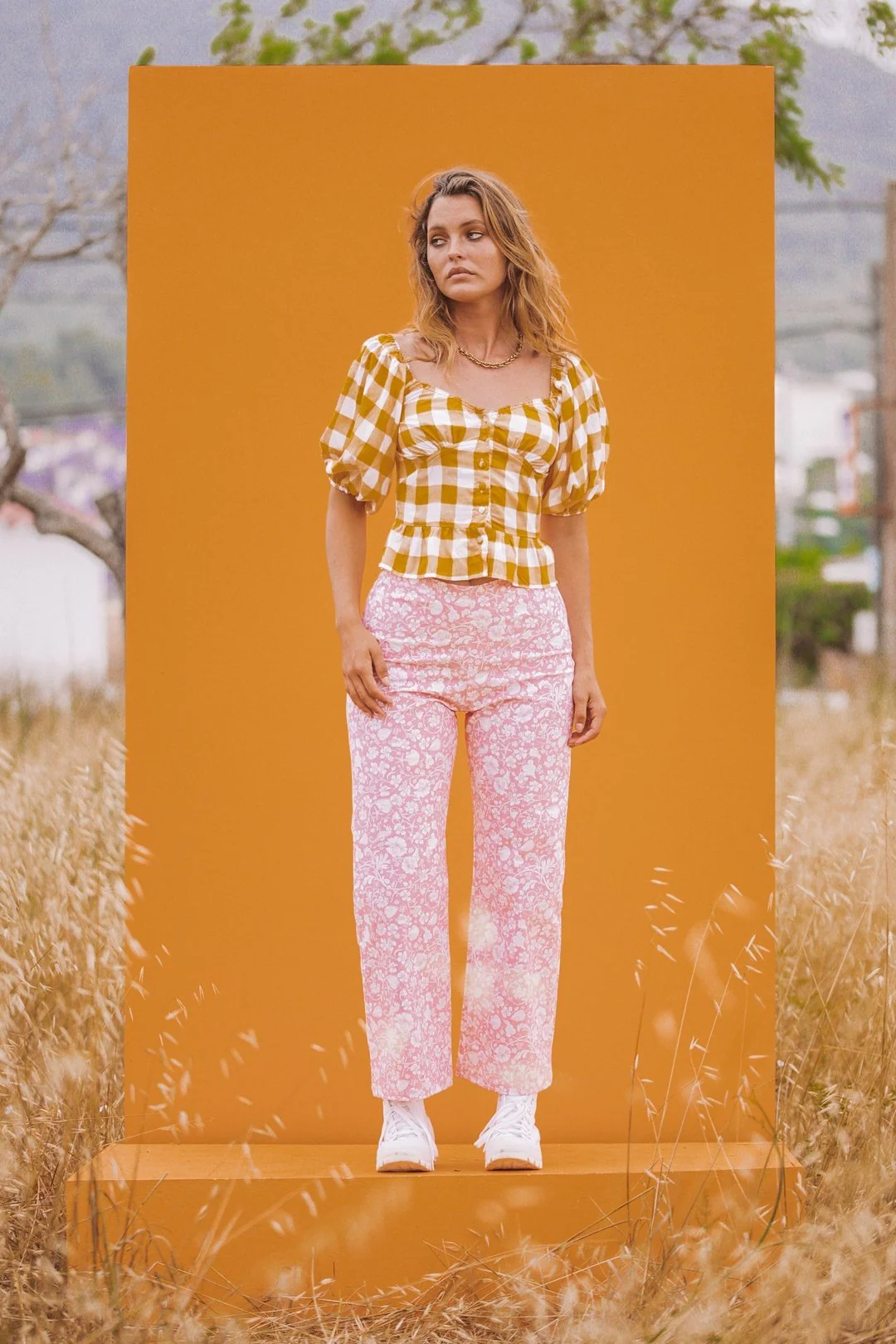 SHELLY PANTS - SALMON - Image 5