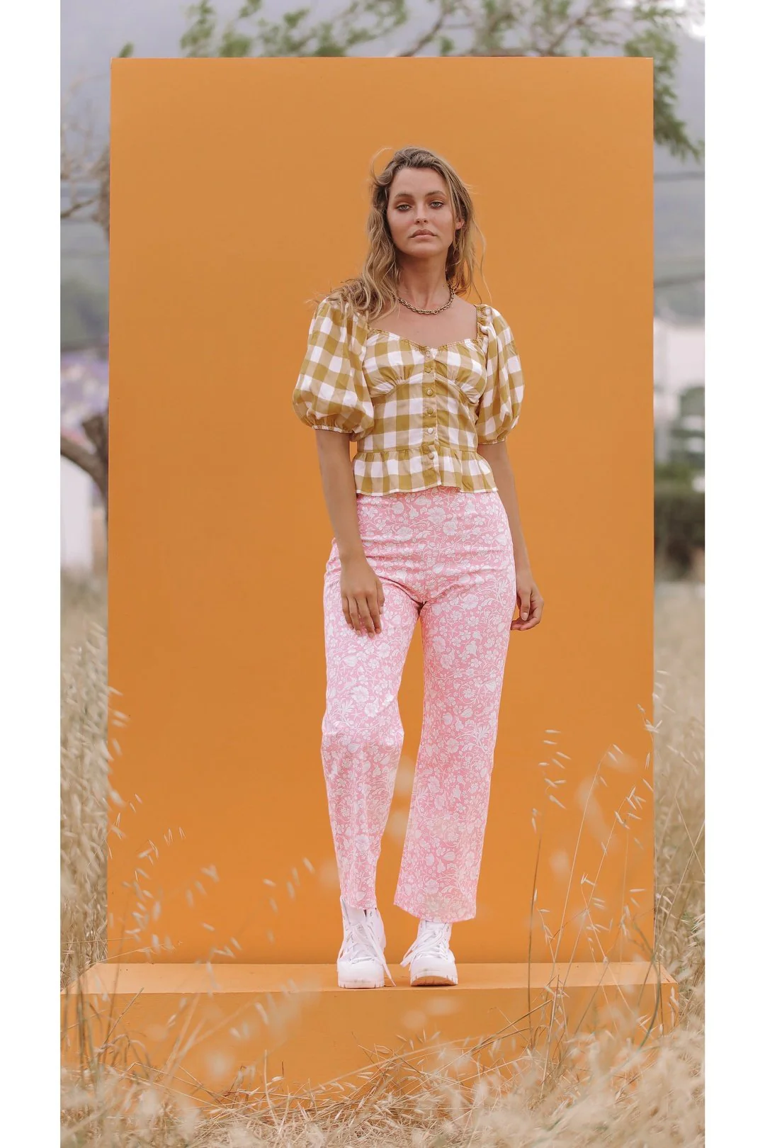 SHELLY PANTS - SALMON - Image 6