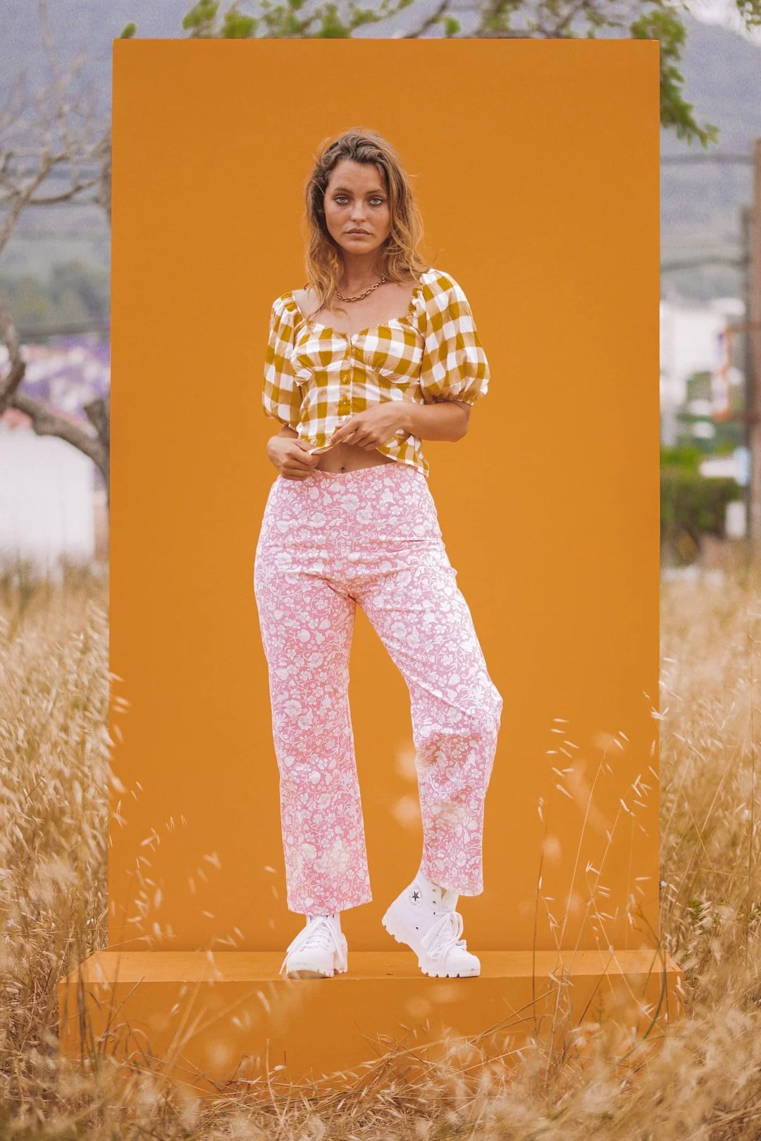 JESSE Gingham Blouse - Image 4