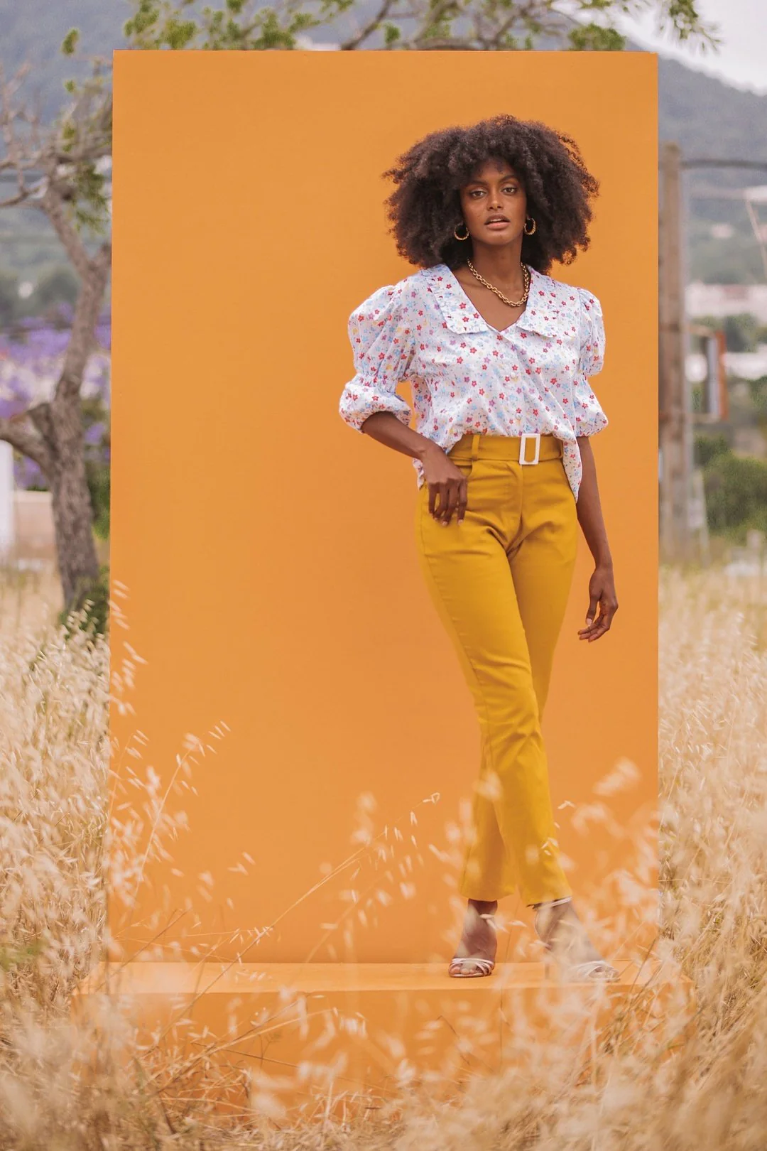 ABBY Pants - Mustard - Image 3